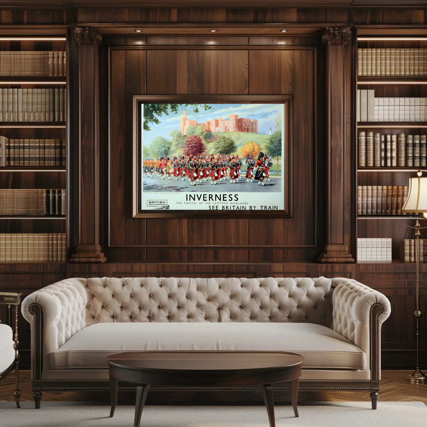 Inverness - The Capital of the Scottish Highlands Poster