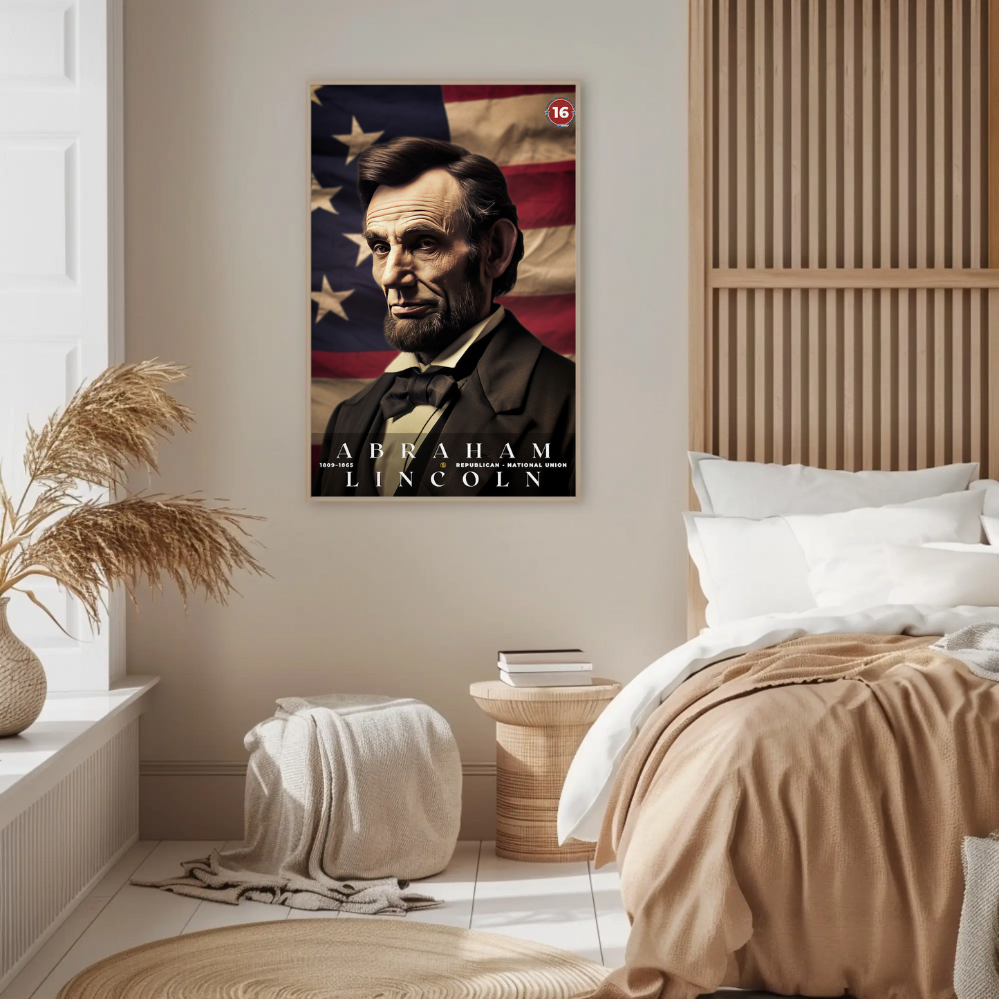 Abraham Lincoln 16th President Of The United States Portrait