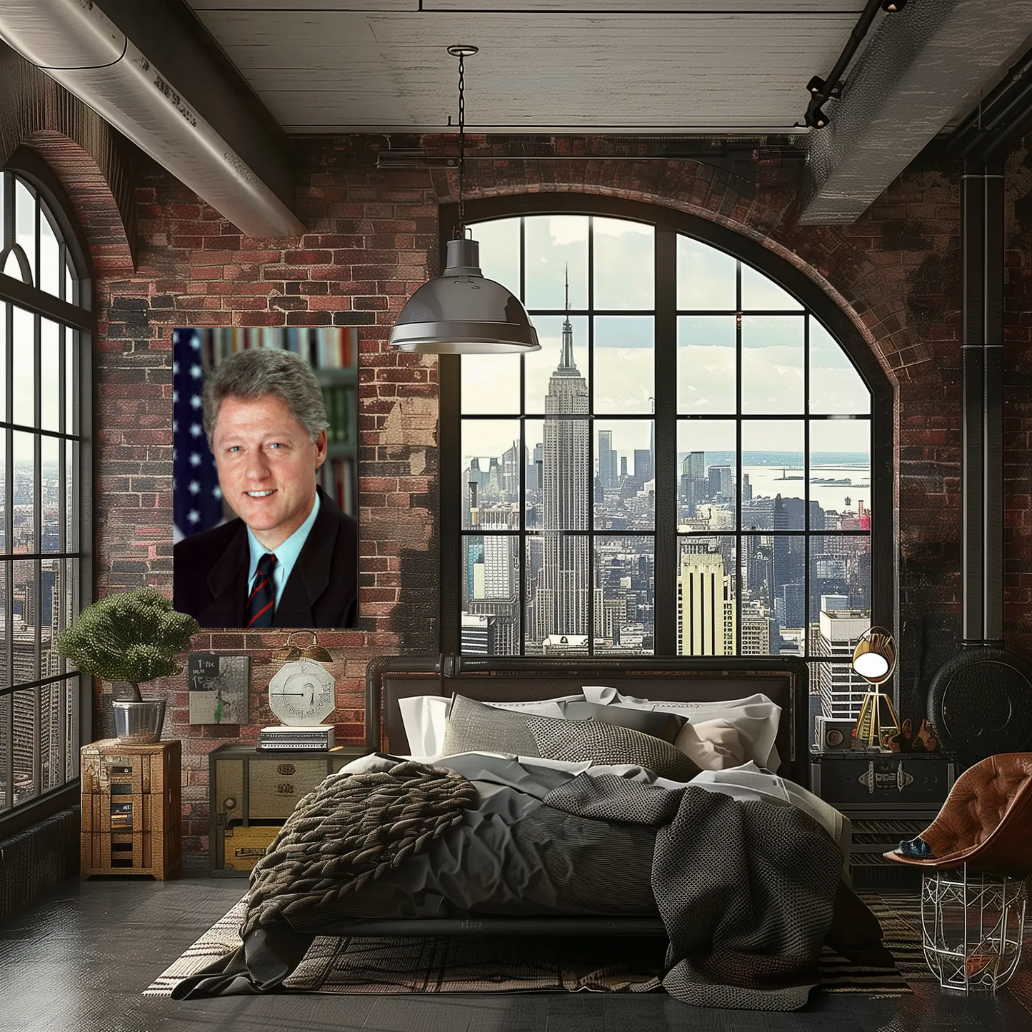 William Clinton 42nd President Of The United States Photo