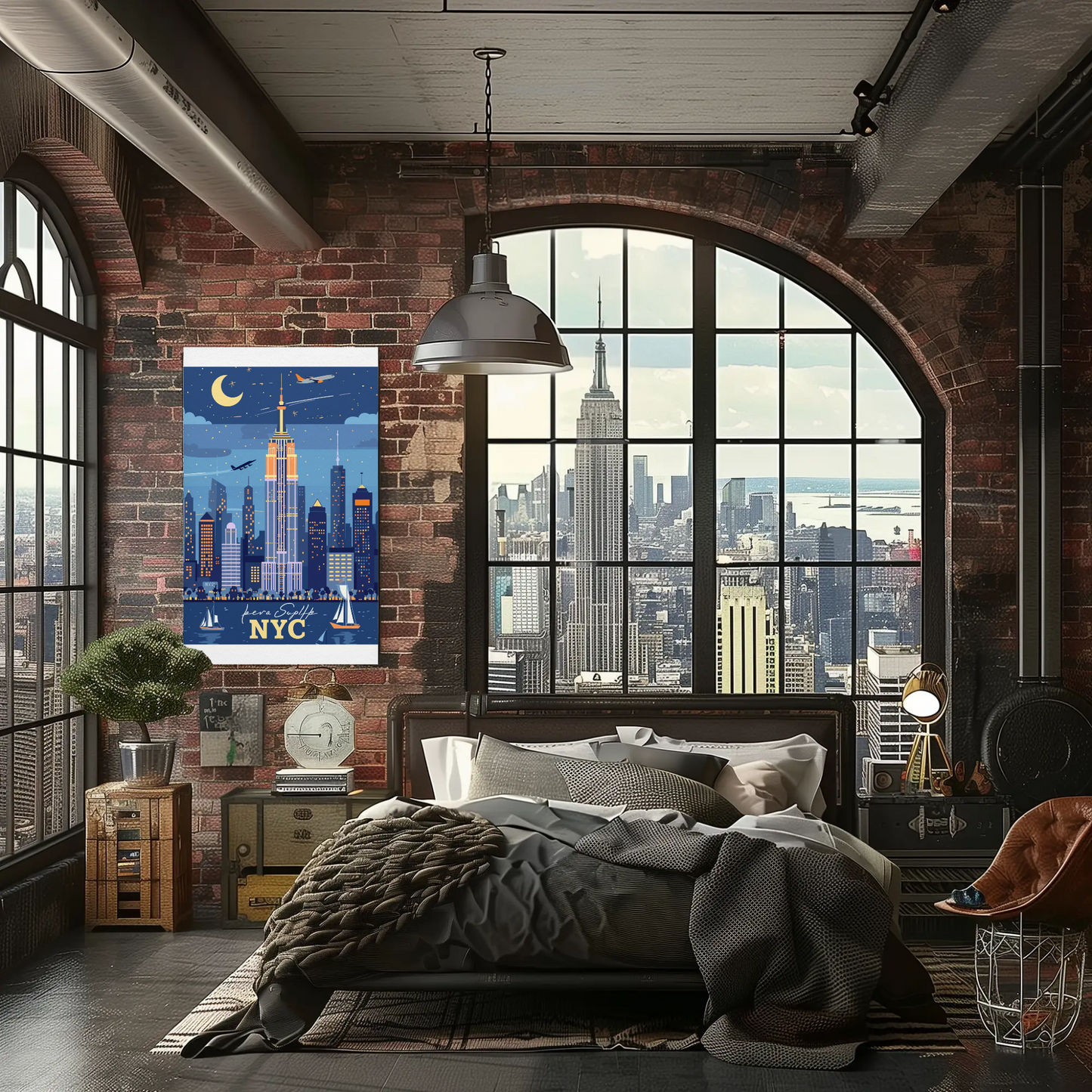 New York City Vintage Poster