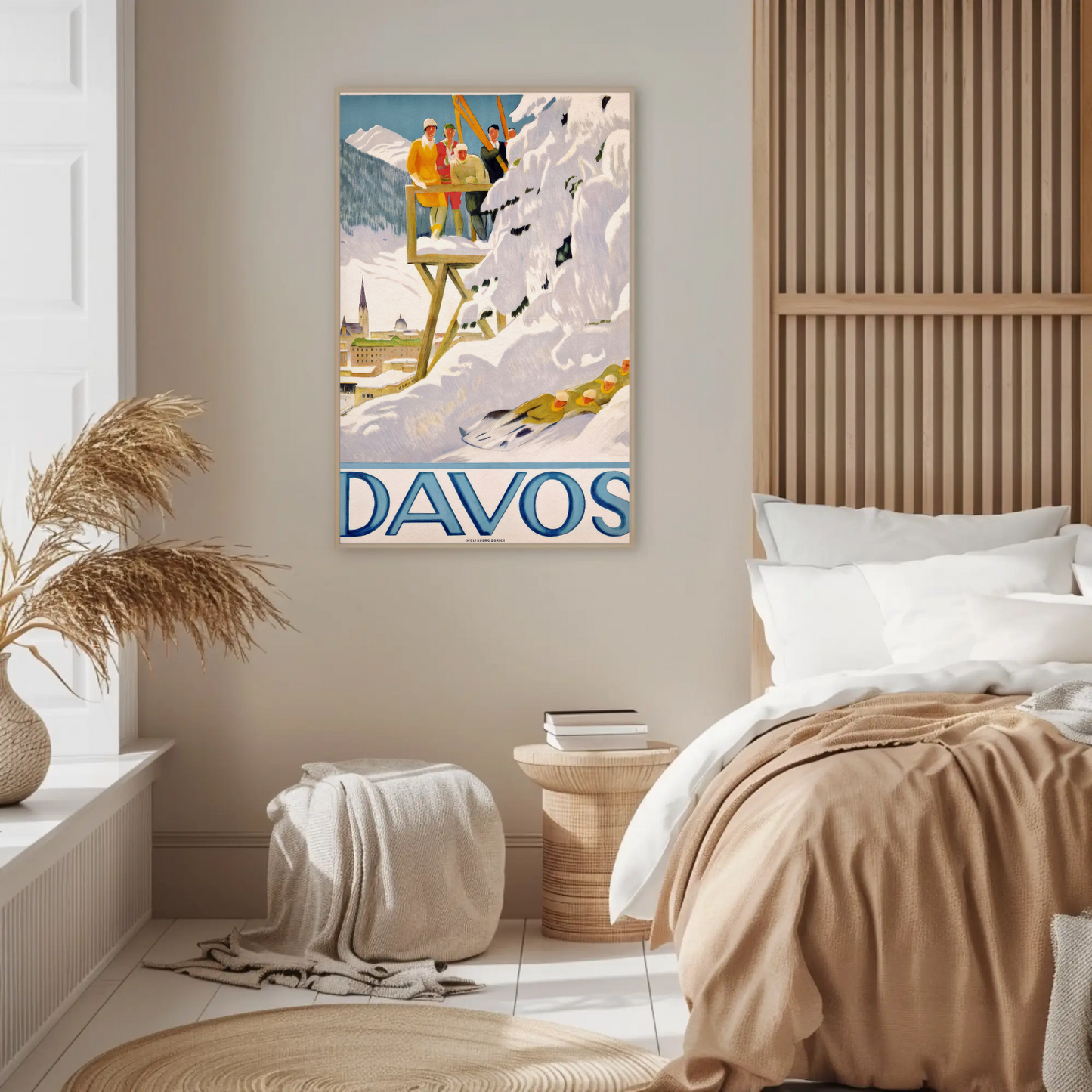 Davos Winter Sports Poster