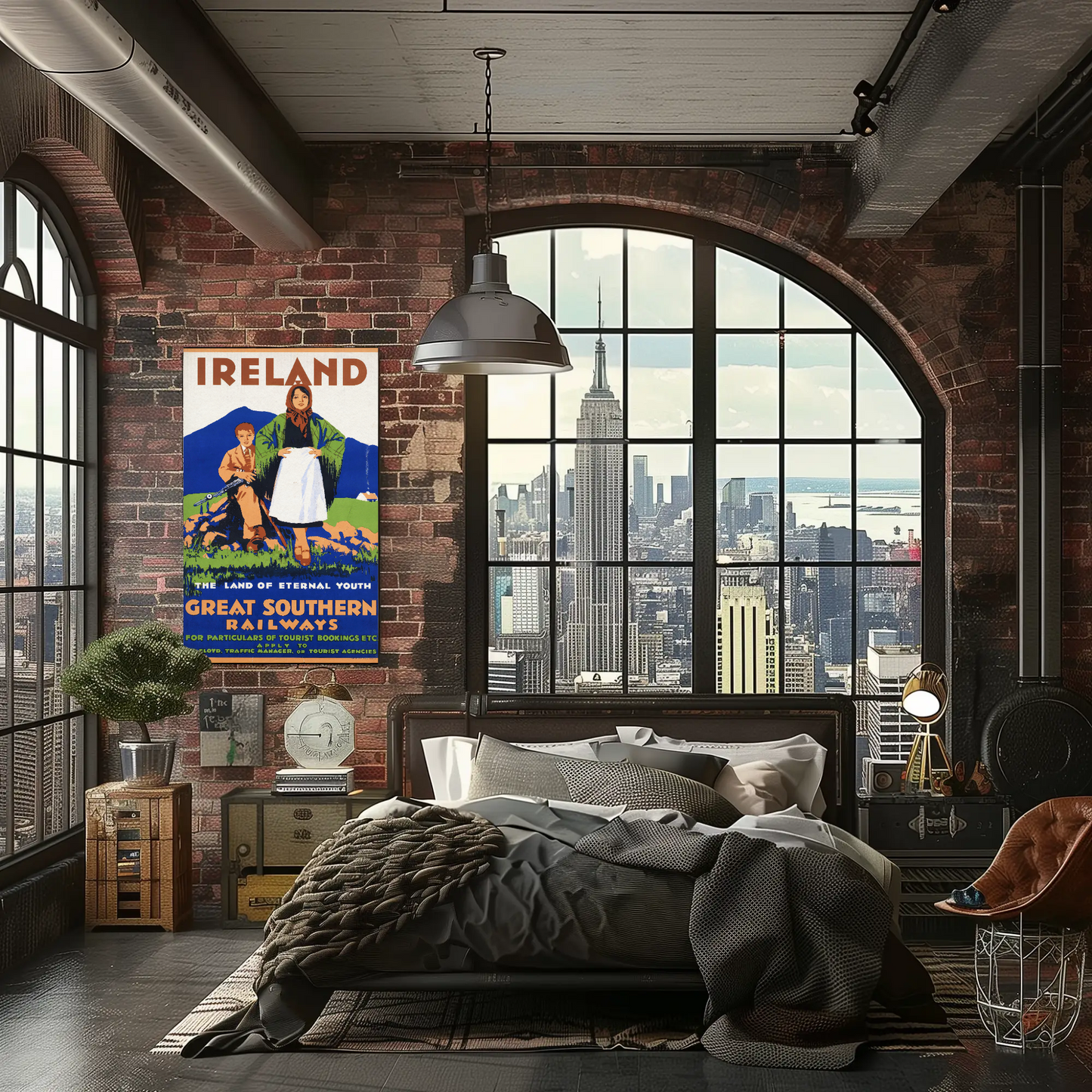Vintage Poster - Ireland Land of Eternal Youth