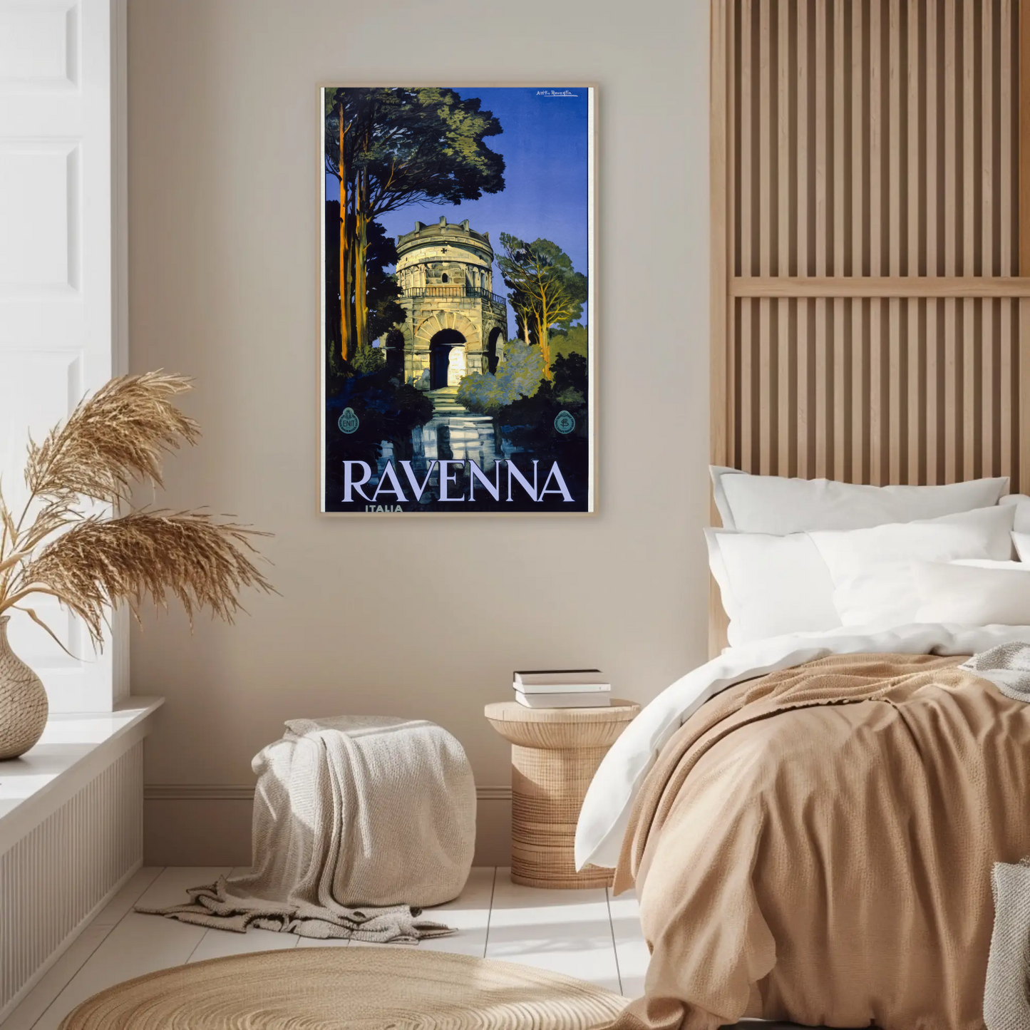 Ravenna, Italia Vintage Poster