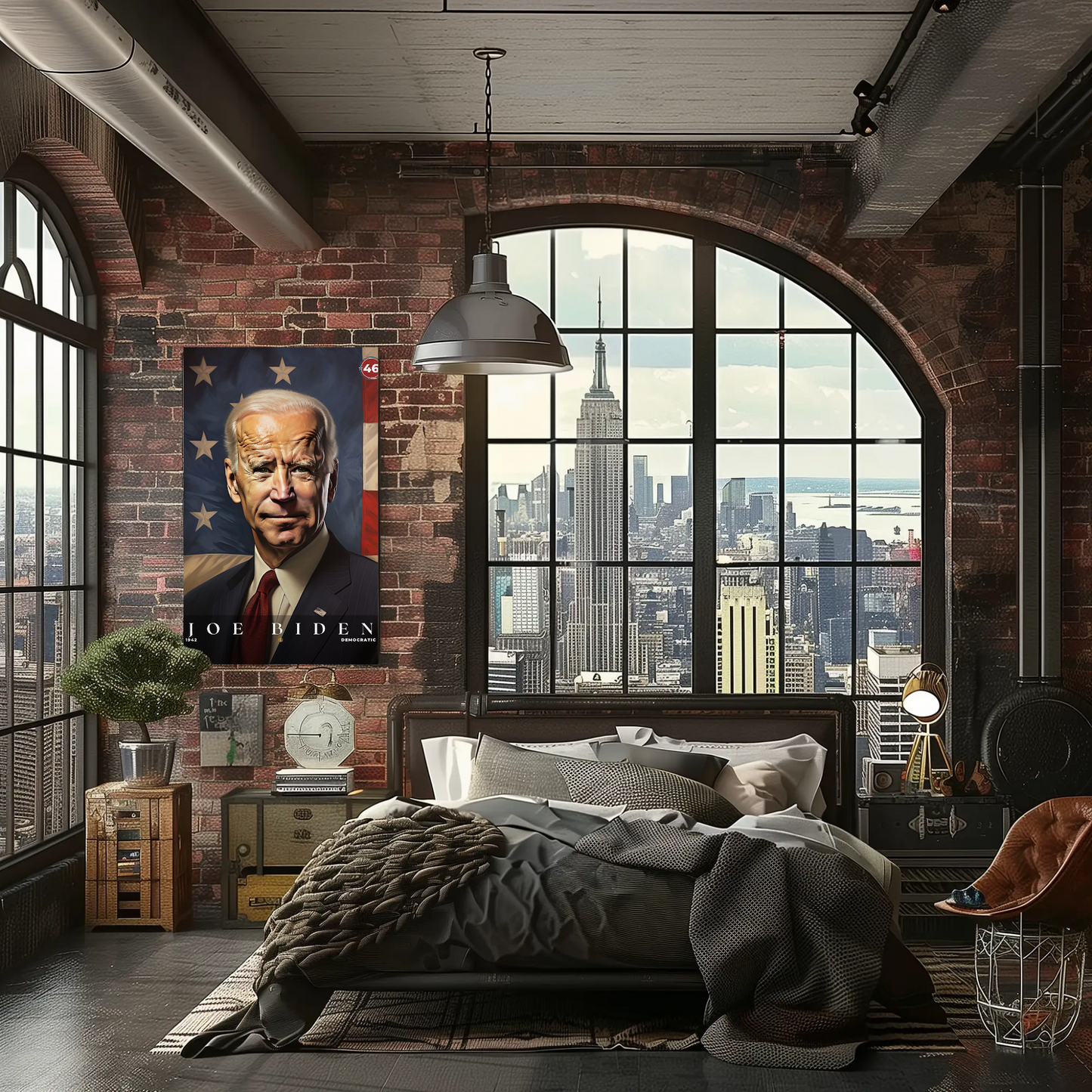 Joe Biden 46th President Of The United States Portrait