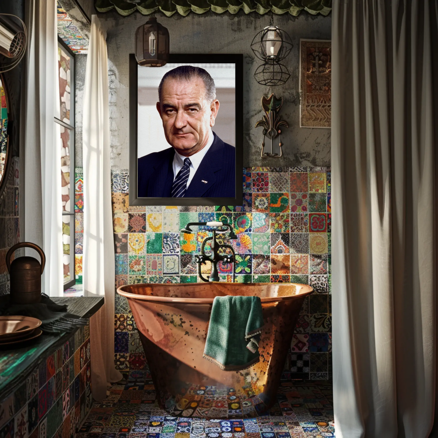 Lyndon Johnson 36th President Of The United States Photo