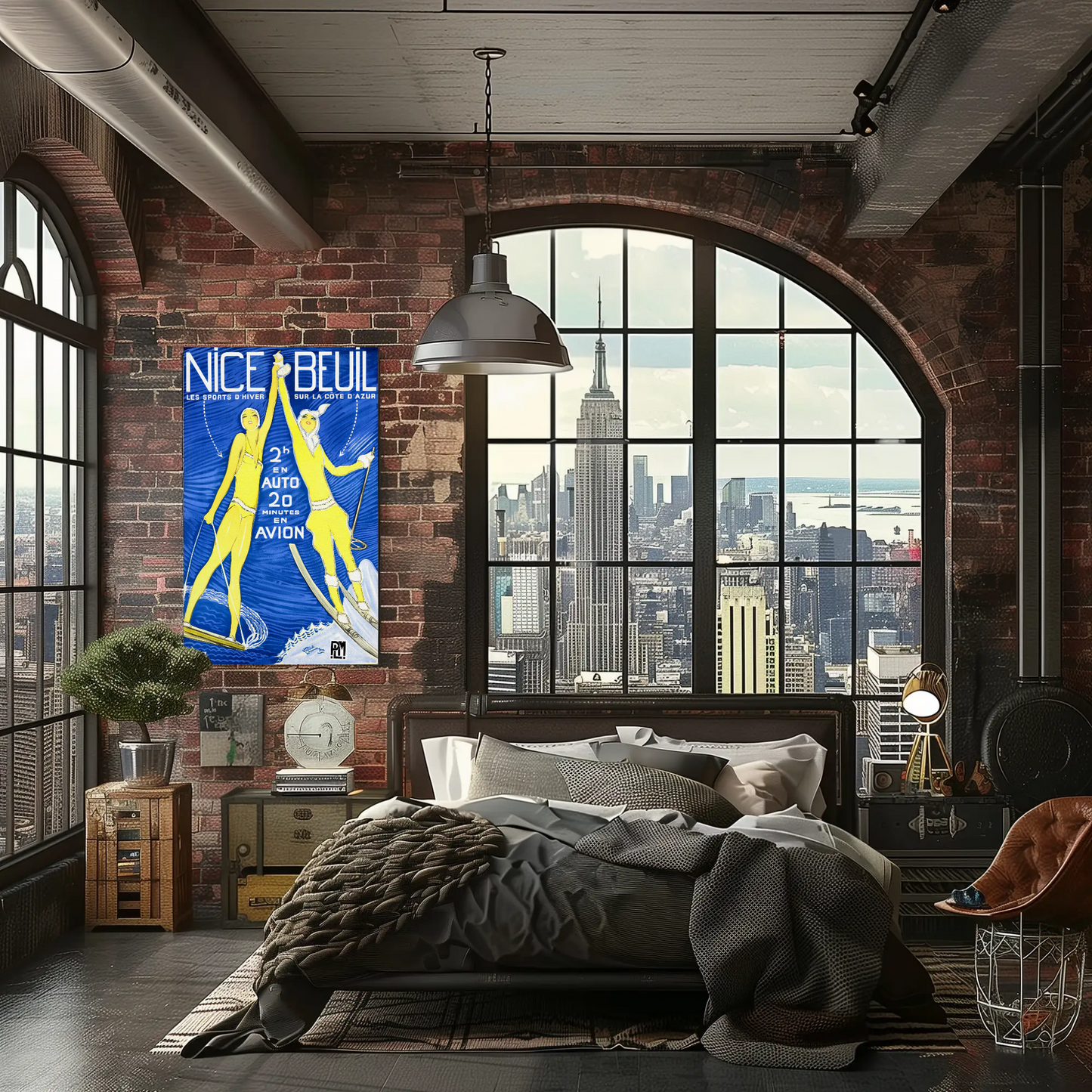 Nice - Beuil Winter Sports Poster