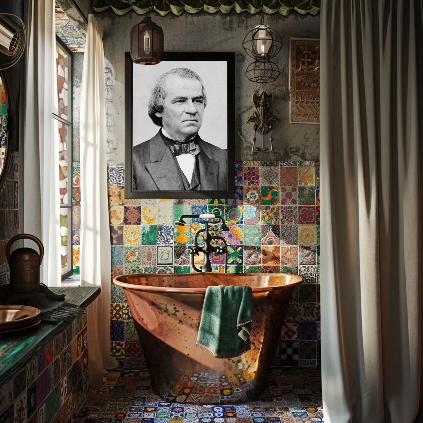 Andrew Johnson 17th President Of The United States Photo