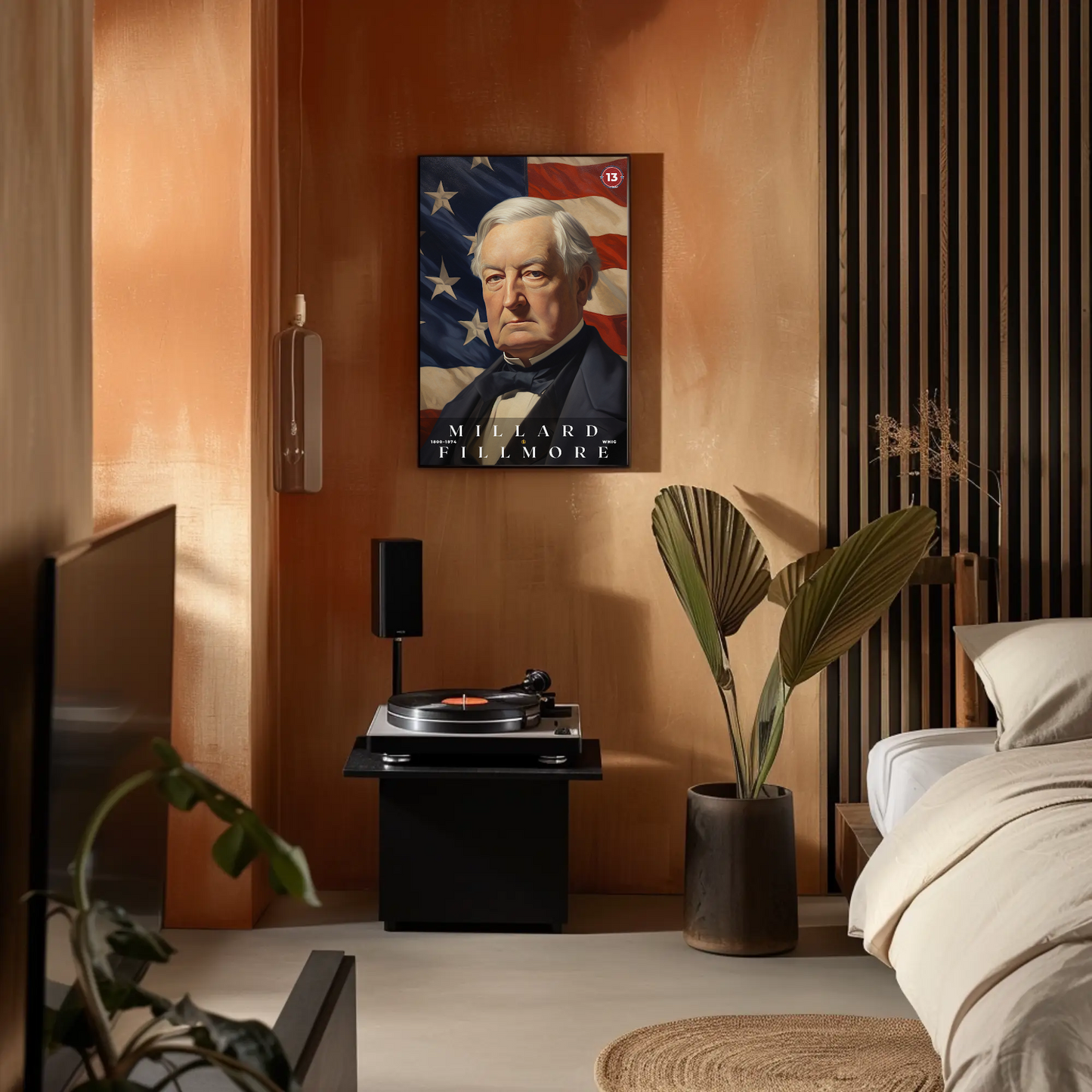 Millard Fillmore 13th President Of The United States Portrait