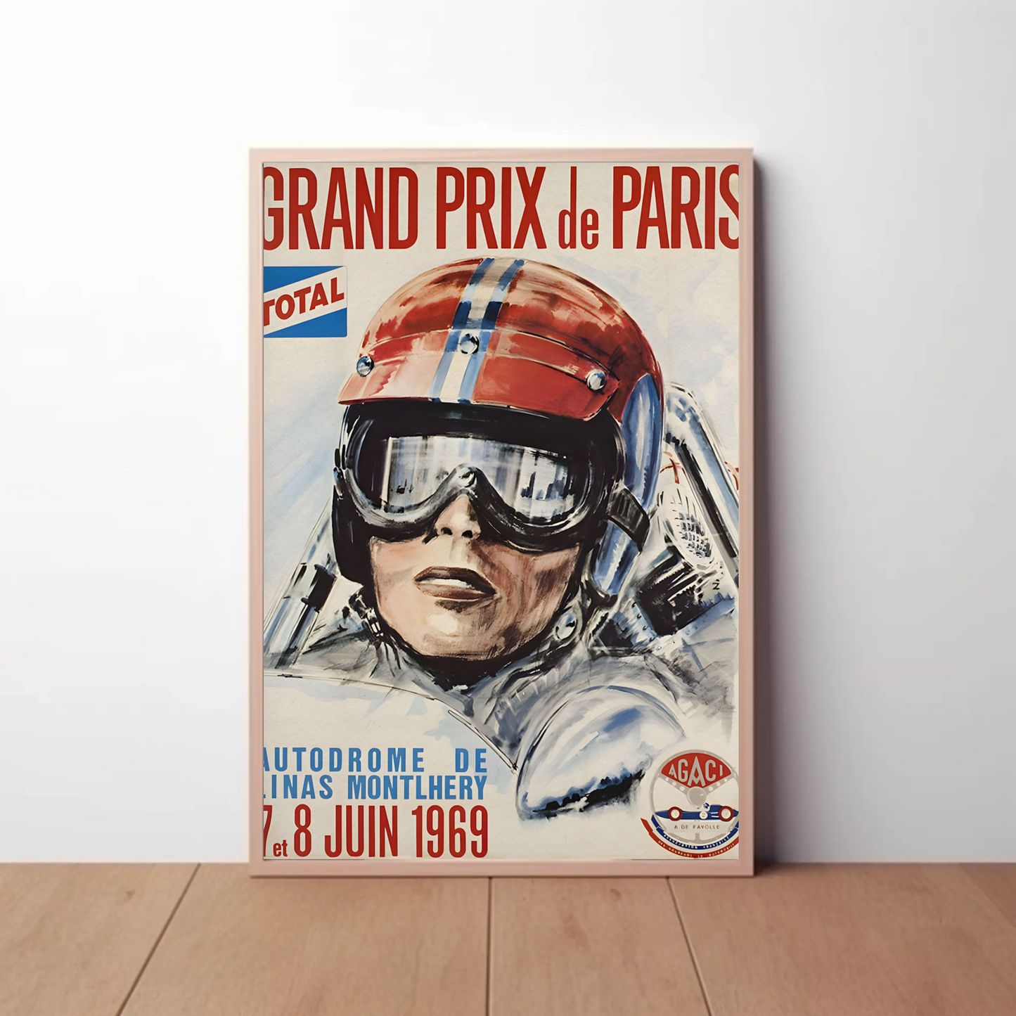 Grand Prix de Paris – 1969 Motor Race Poster