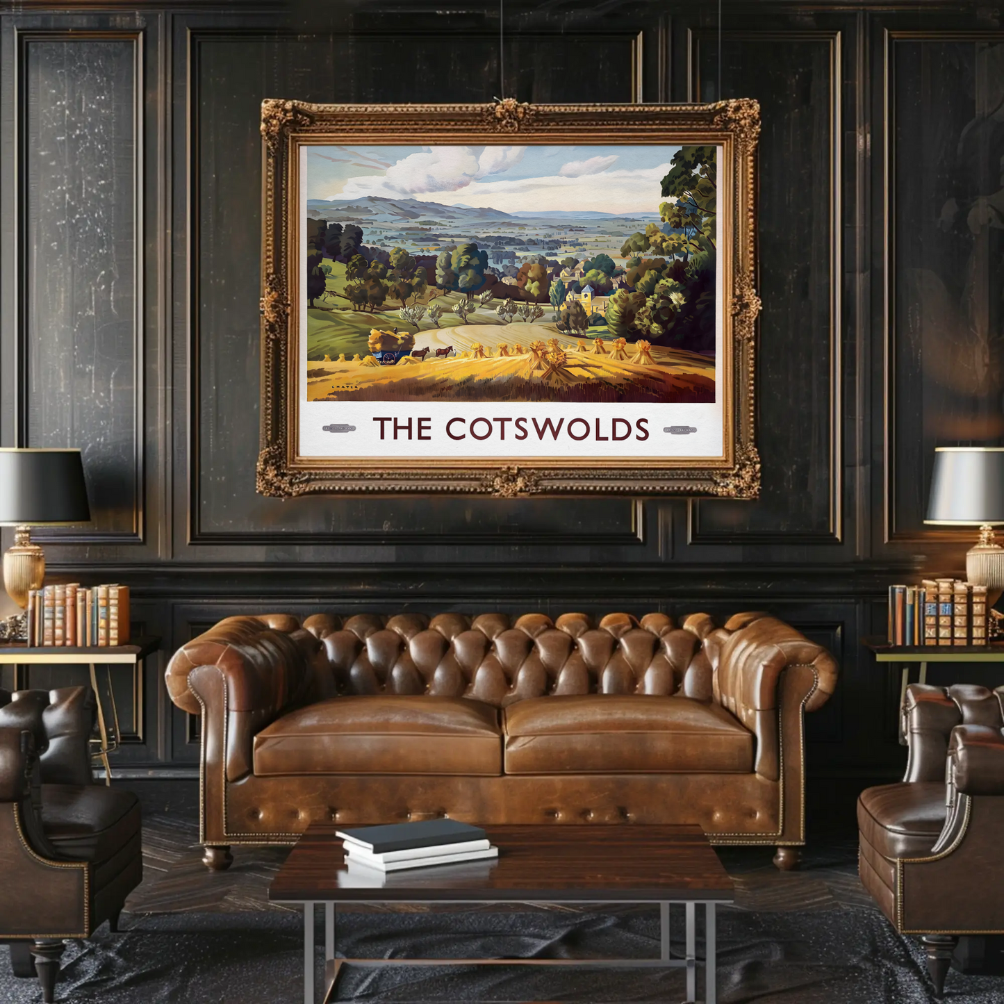 The Cotswolds - See Britain by Train Poster