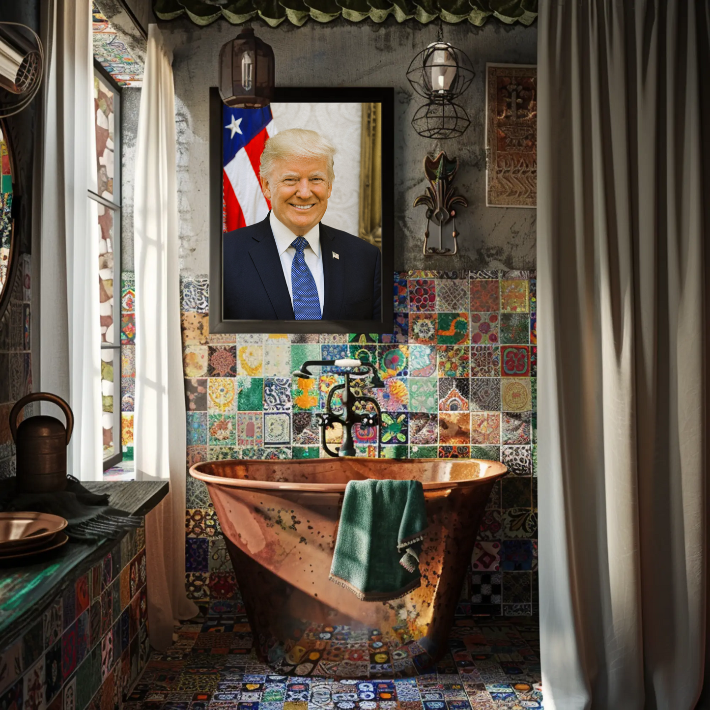 Donald Trump 45th President Of The United States Photo