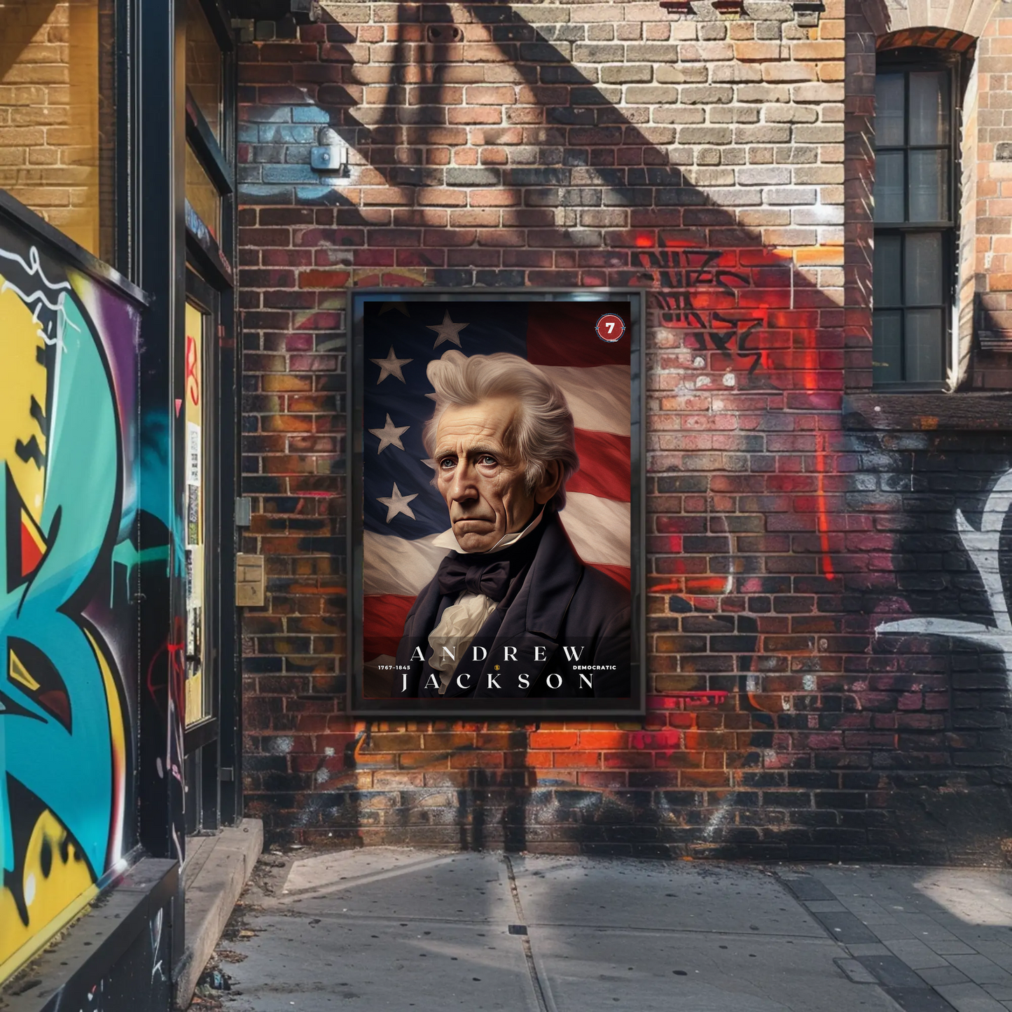 Andrew Jackson 7th President Of The United States Portrait