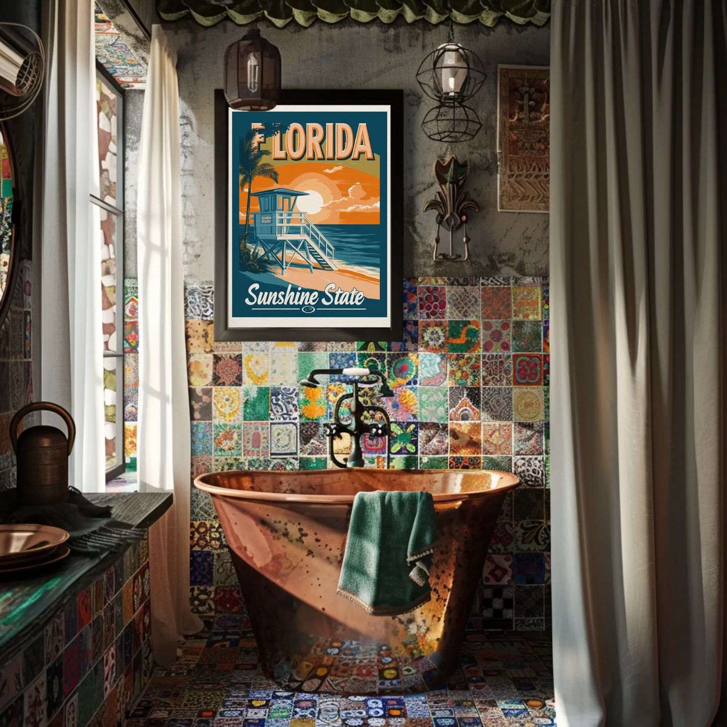 Florida Vintage Poster