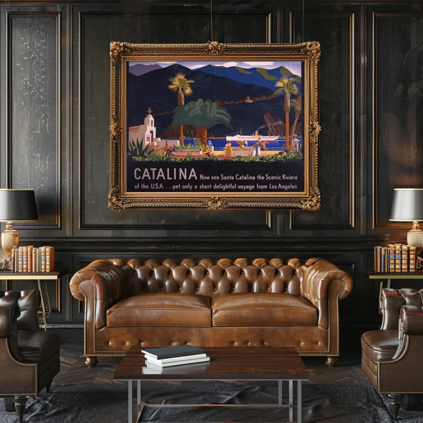 Catalina - The Scenic Riviera of the U.S.A. Poster