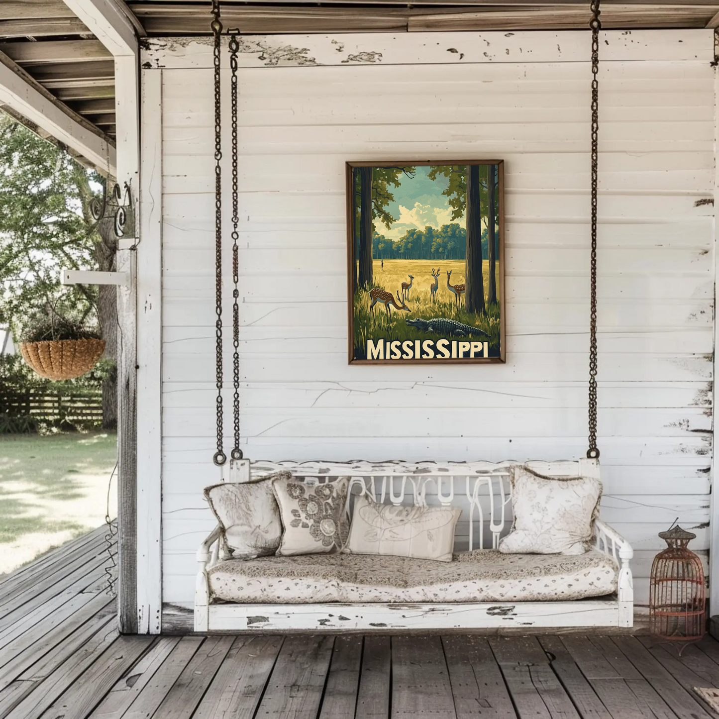 Mississippi Nature and Wildlife Poster