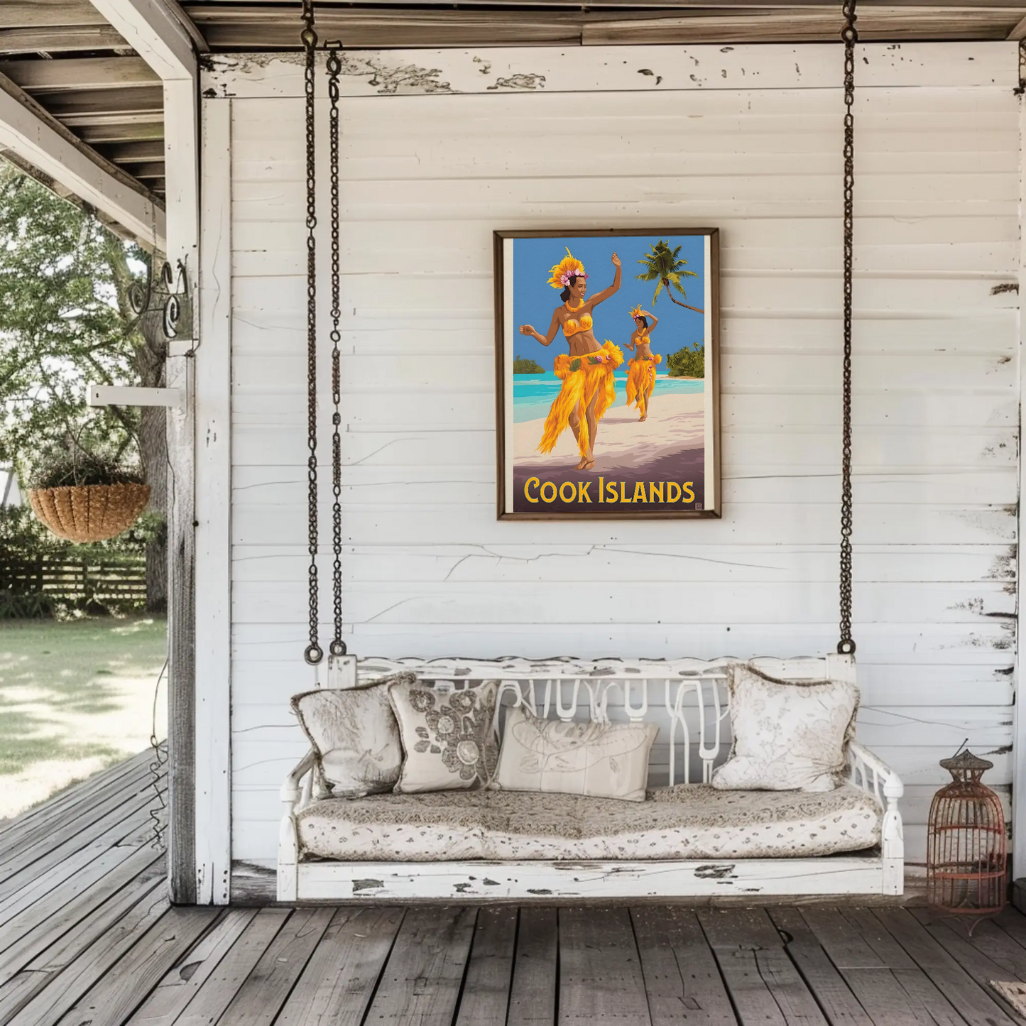 Cook Islands Vintage Poster