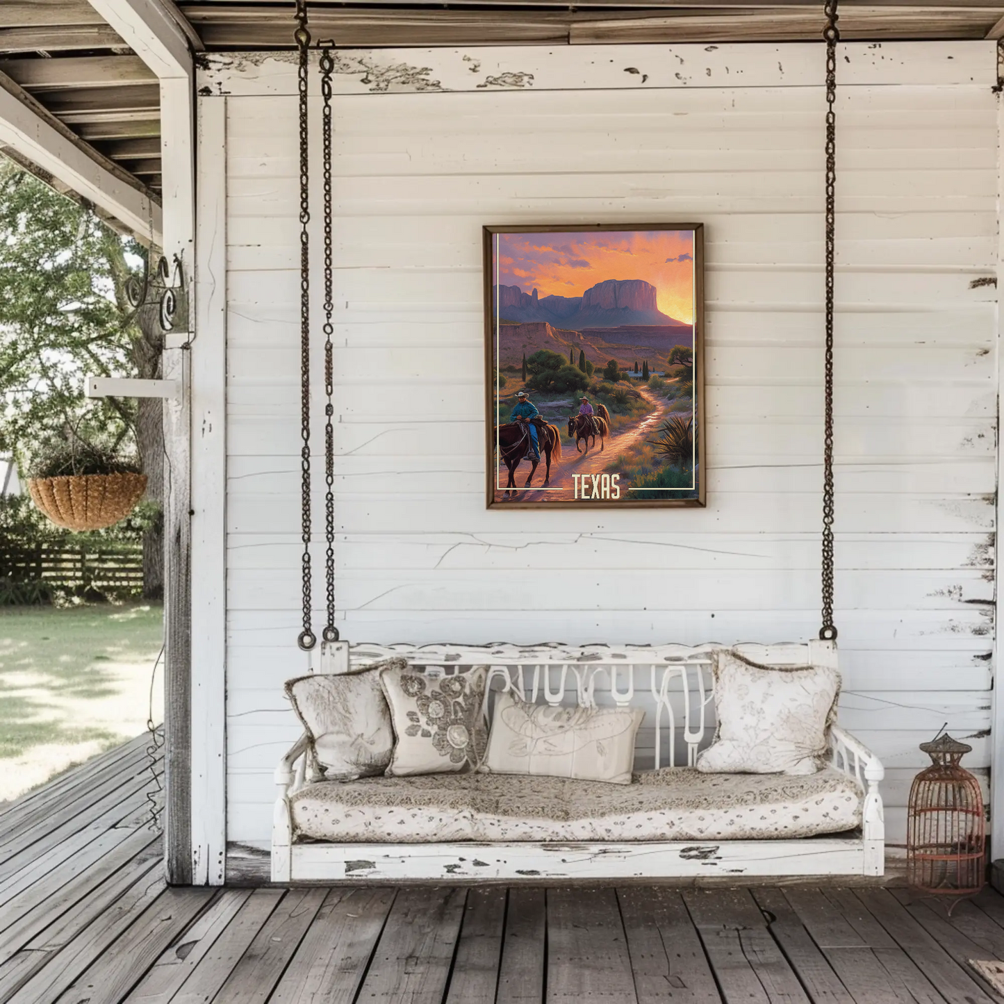 Texas United States Vintage Poster