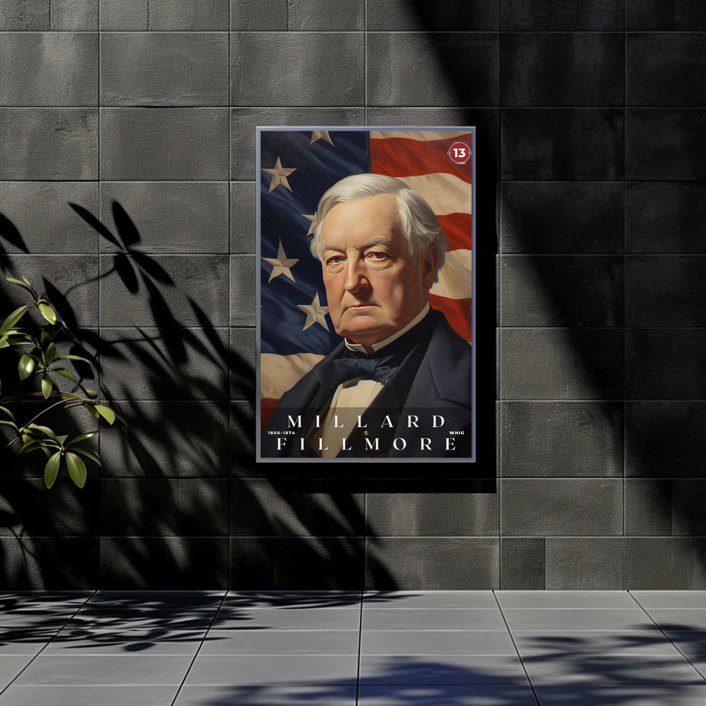 Millard Fillmore 13th President Of The United States Portrait