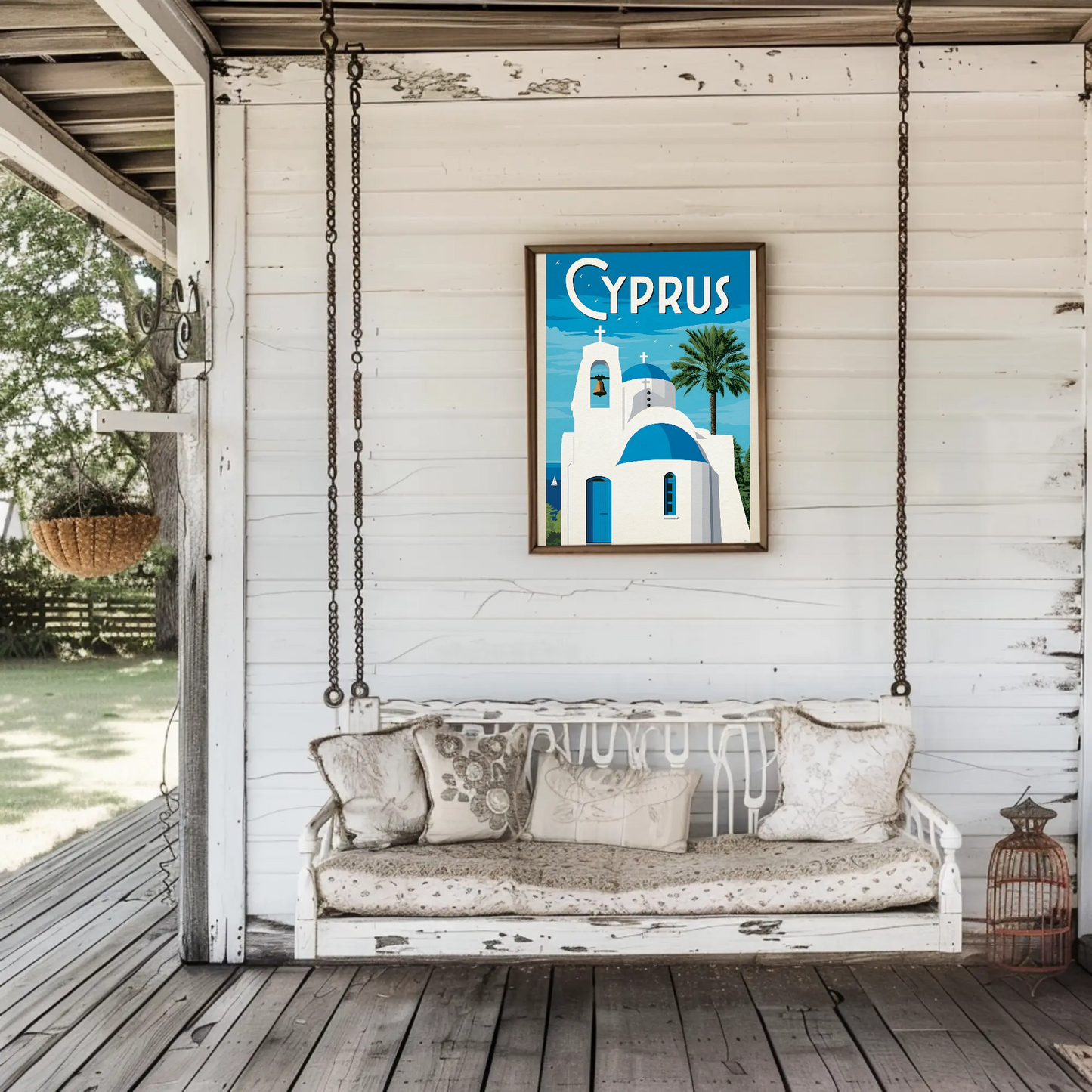 Cyprus Vintage Poster