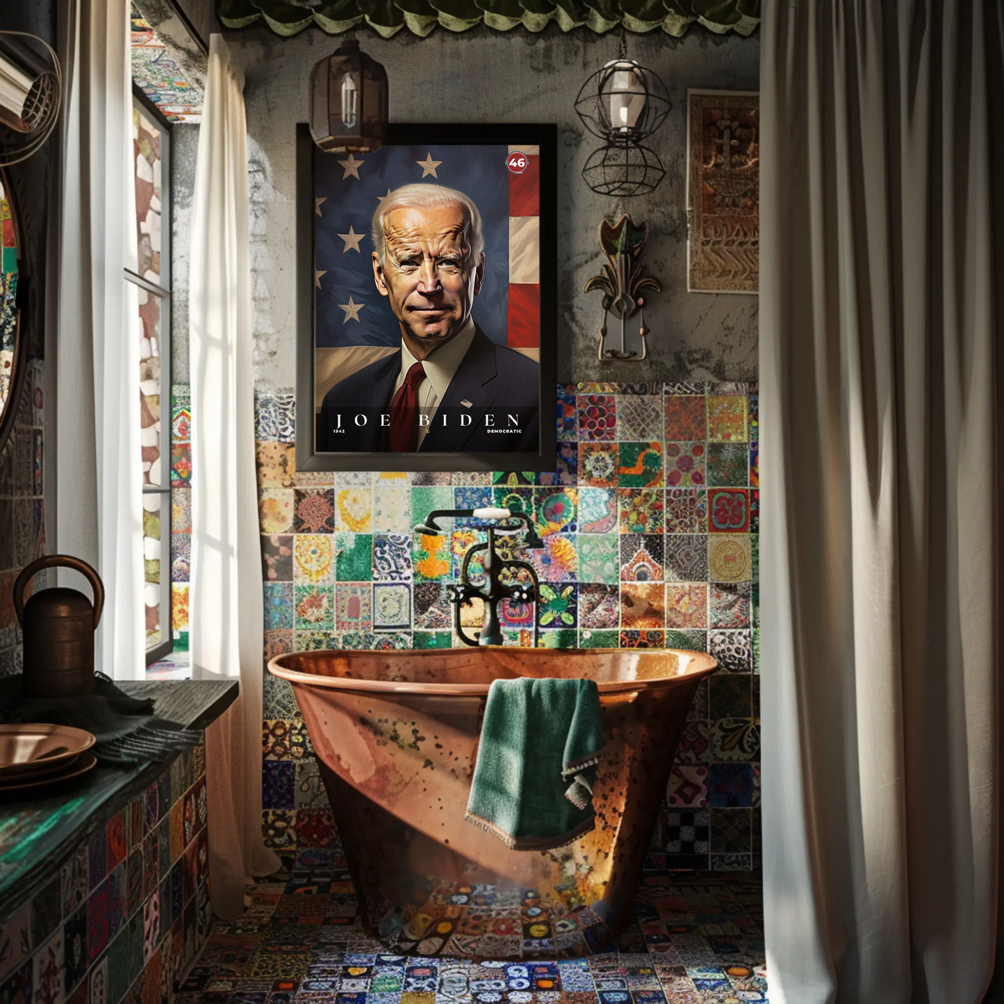 Joe Biden 46th President Of The United States Portrait