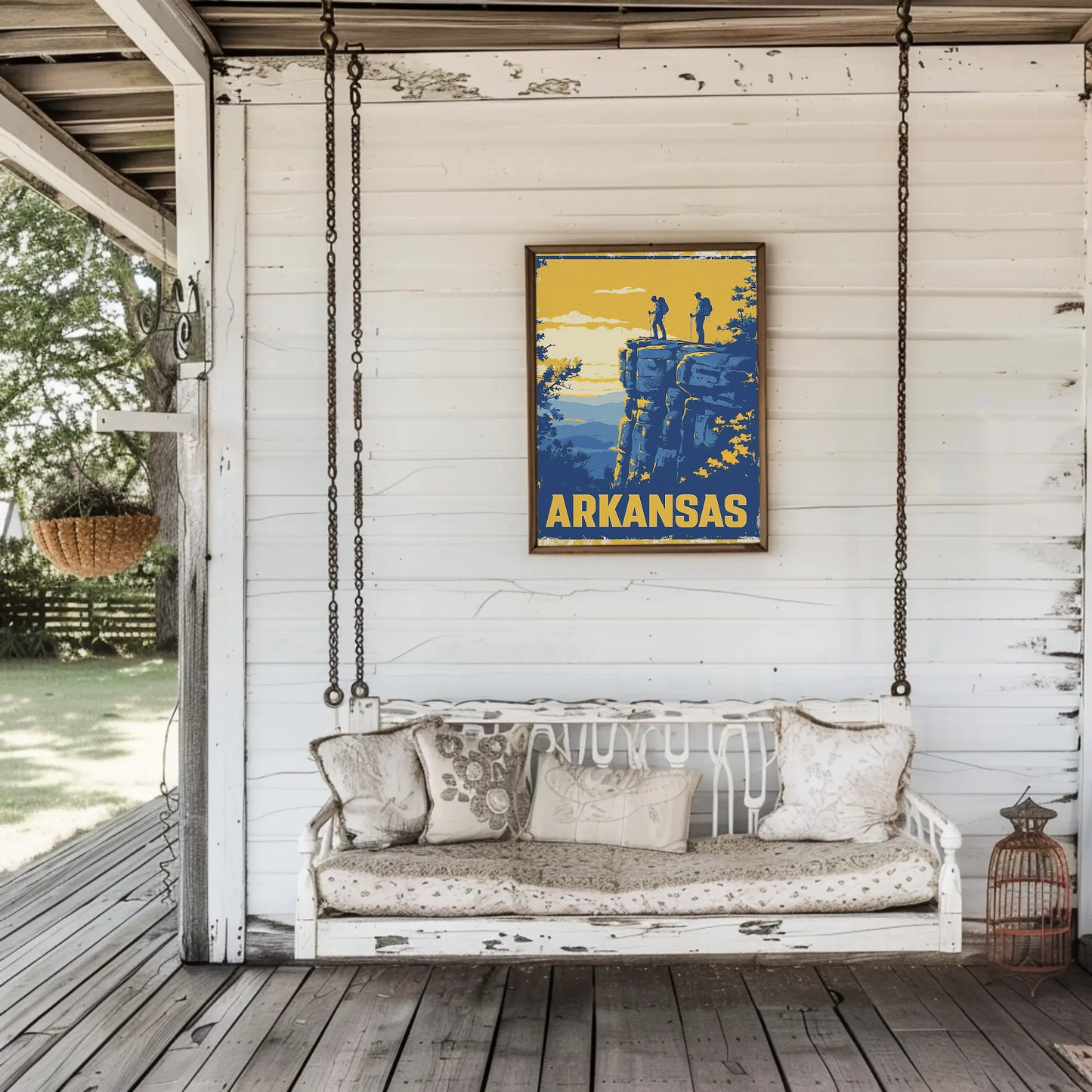 Arkansas Vintage Poster