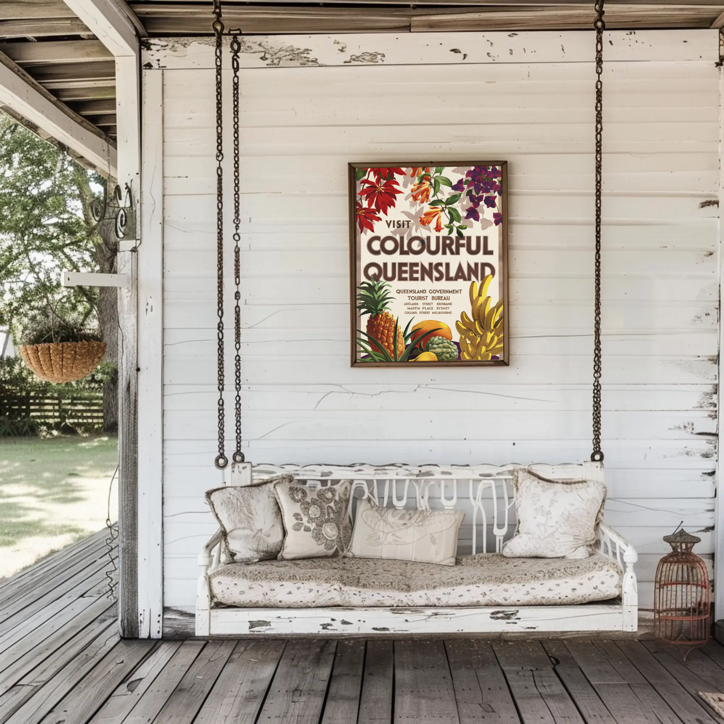 Visit Colourful Queensland Poster
