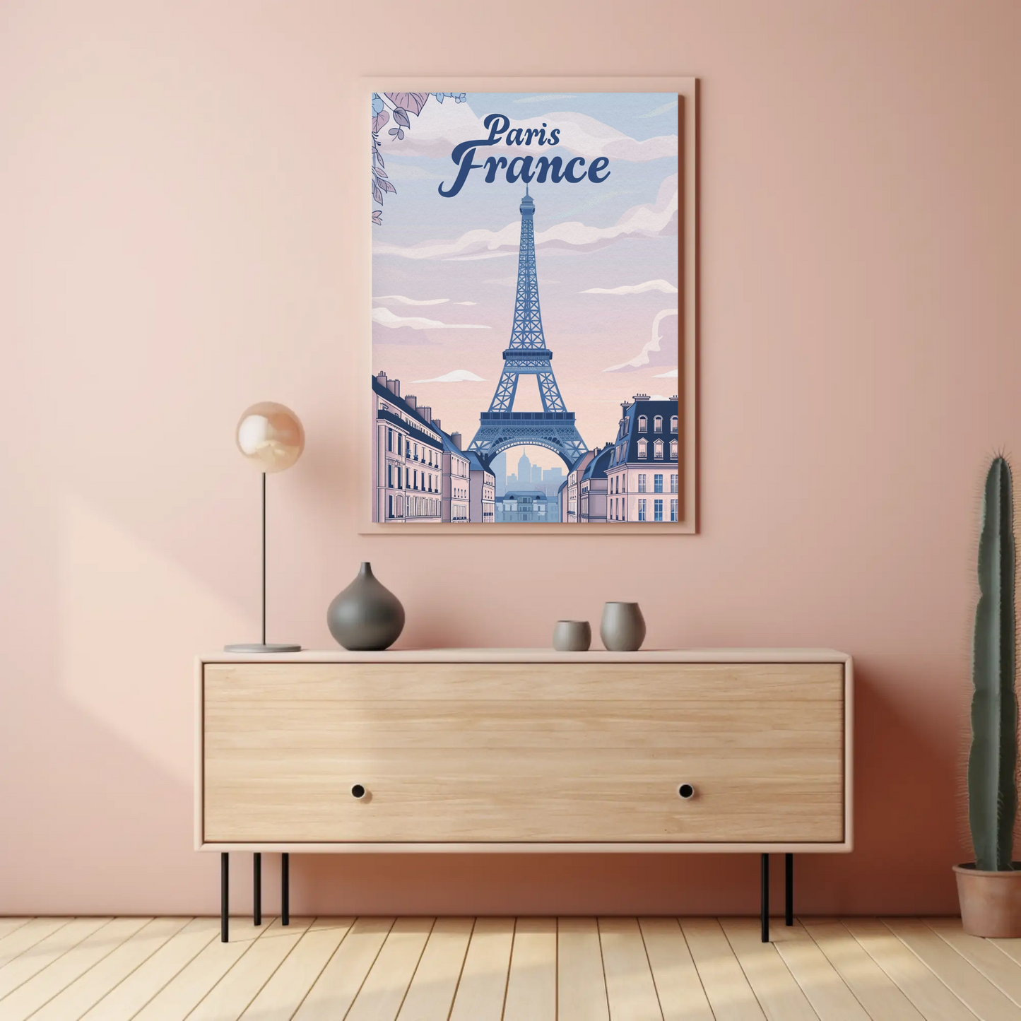Paris France – Eiffel Tower at Sunset