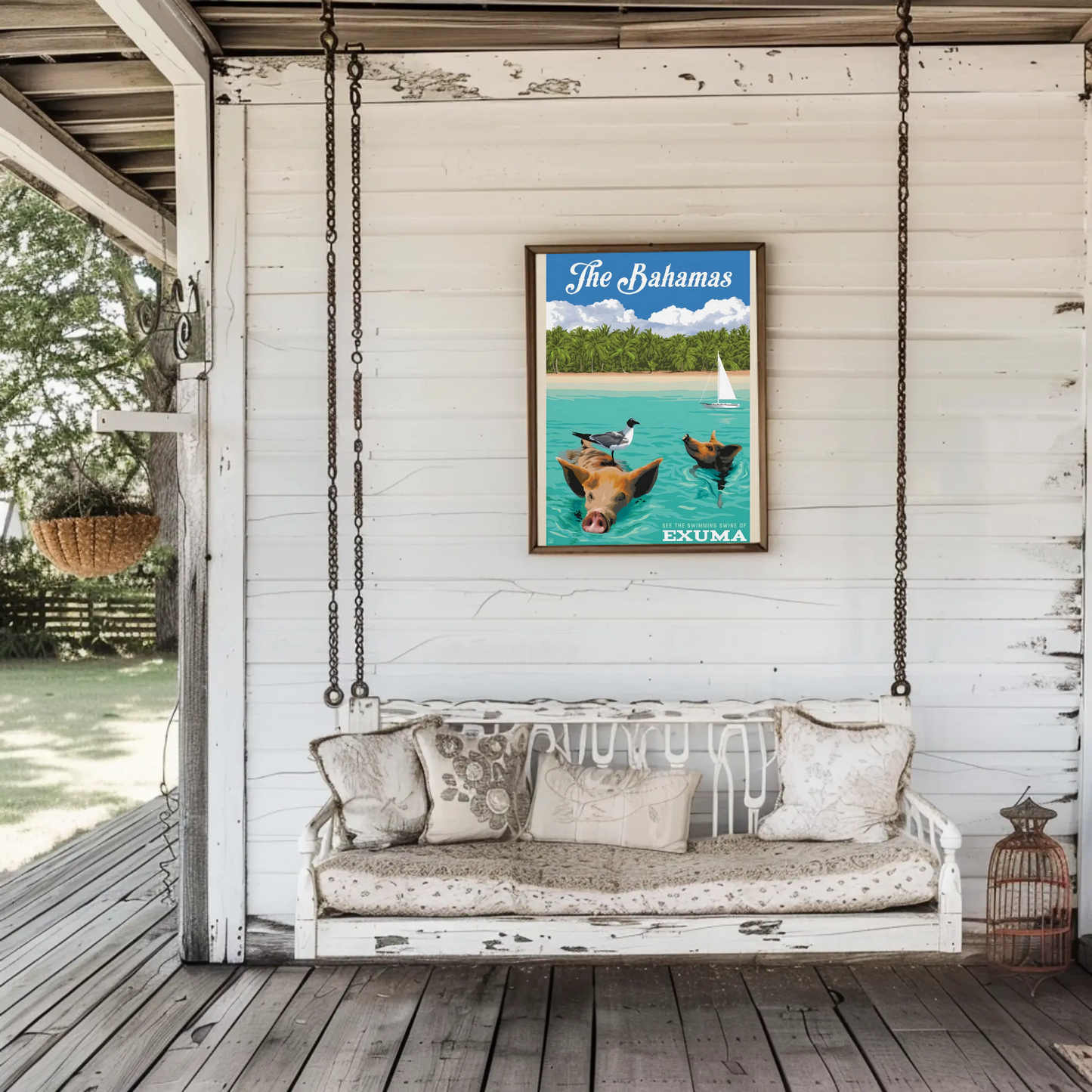 Vintage Poster The Bahamas Exuma