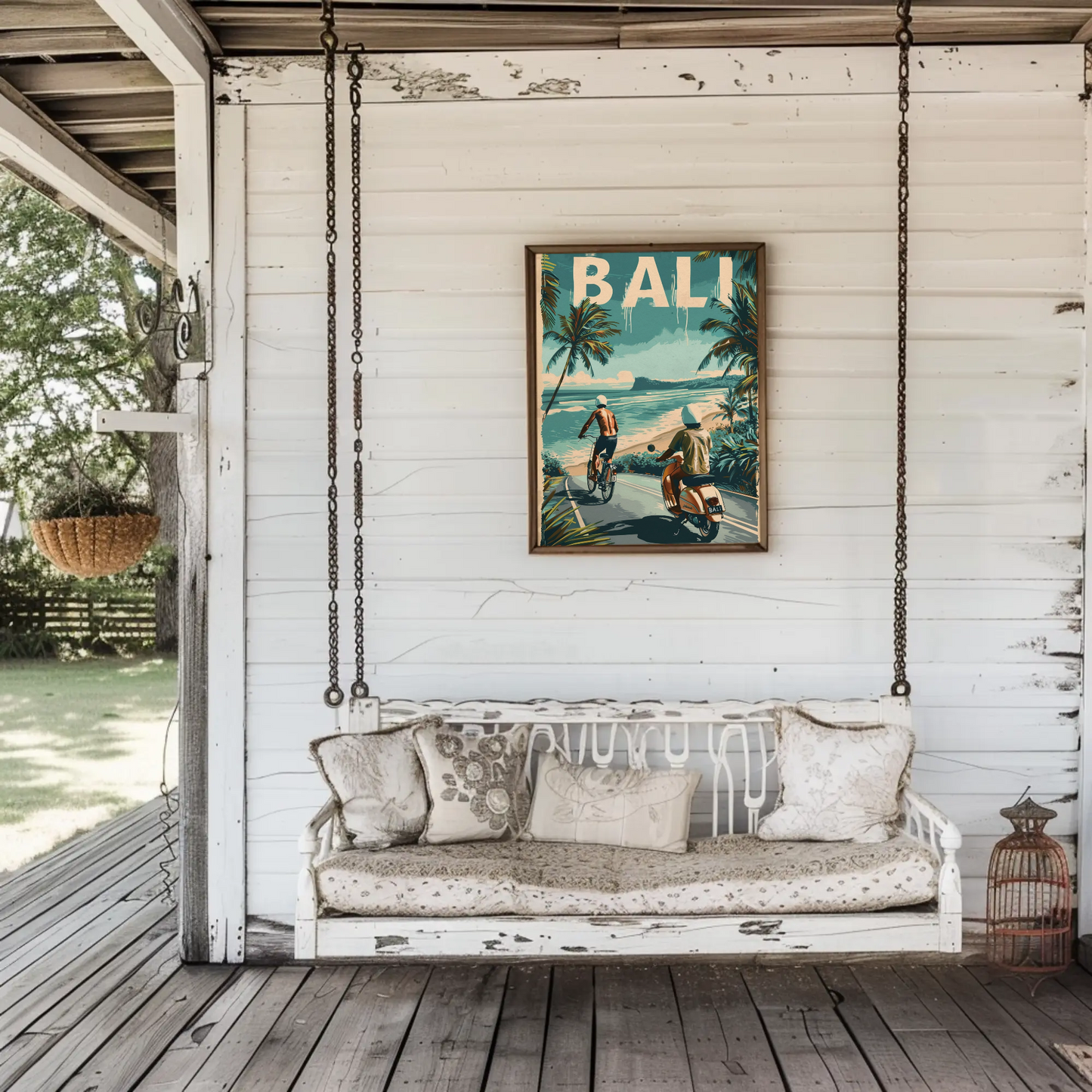 Bali Vintage Poster
