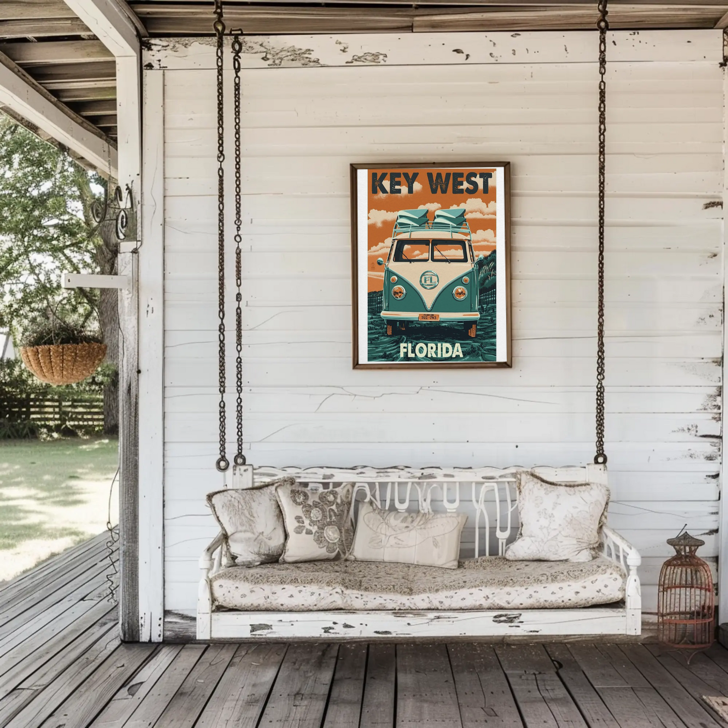 Key West Vintage Poster Florida Road Trip