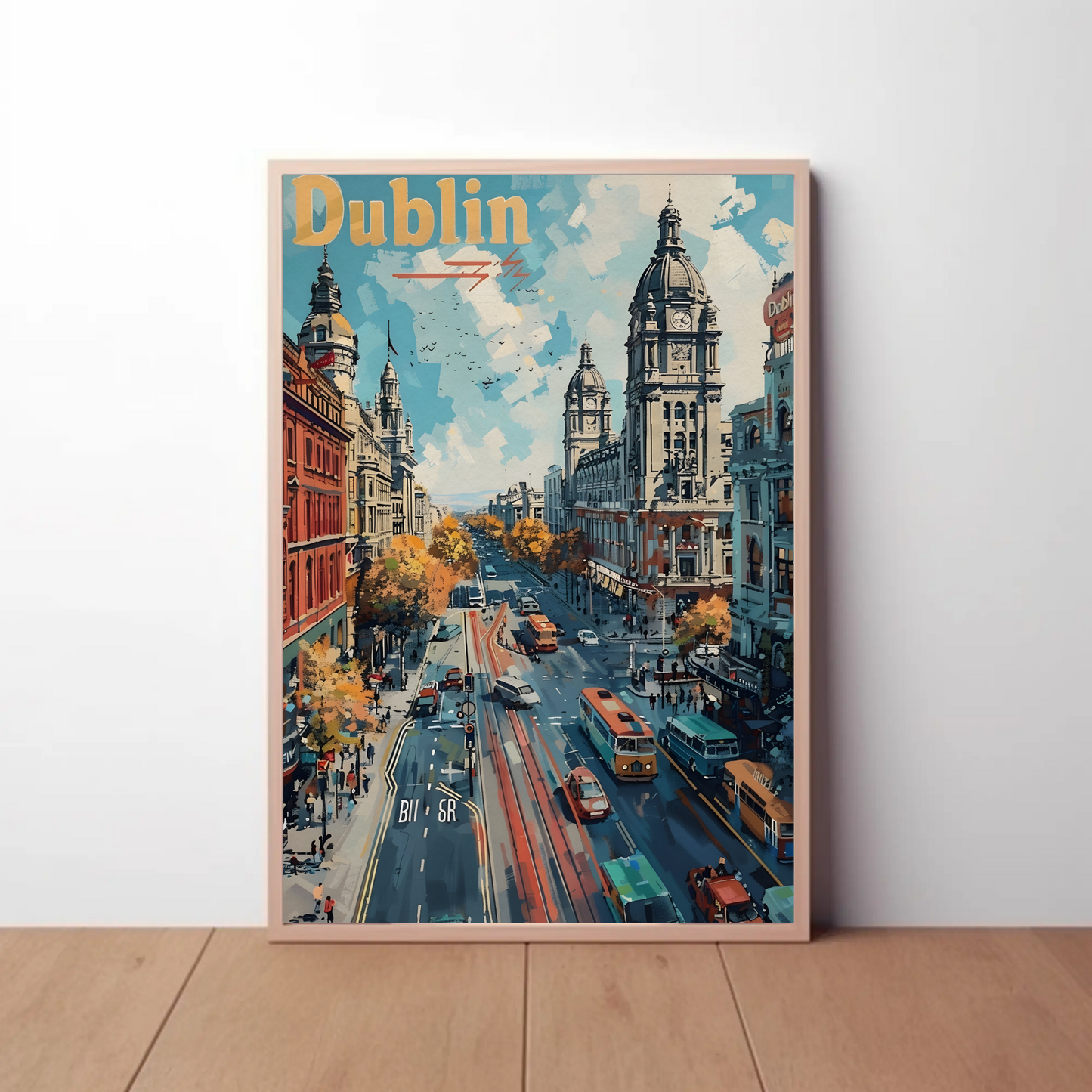 Vintage Poster - Dublin Grand Avenue
