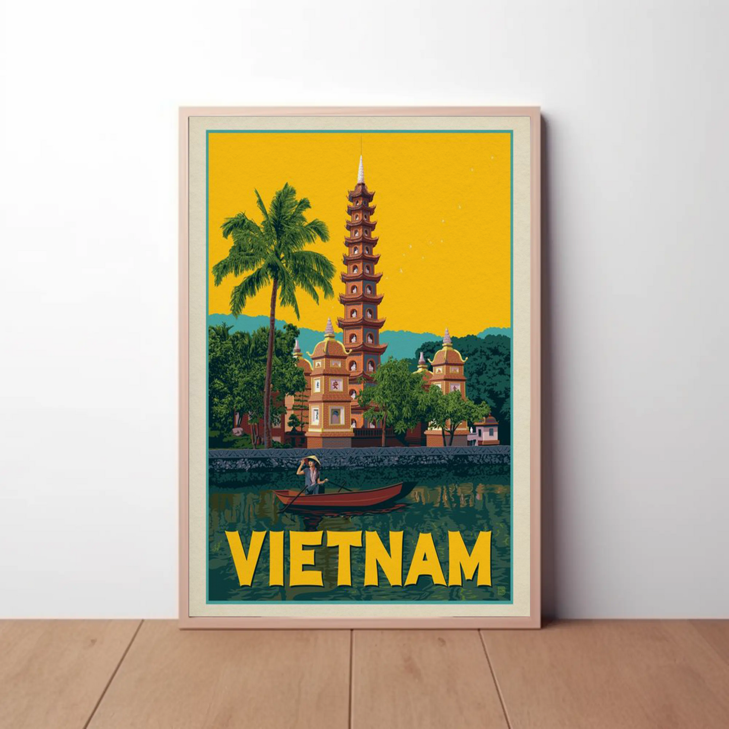 Vietnam Vintage Poster