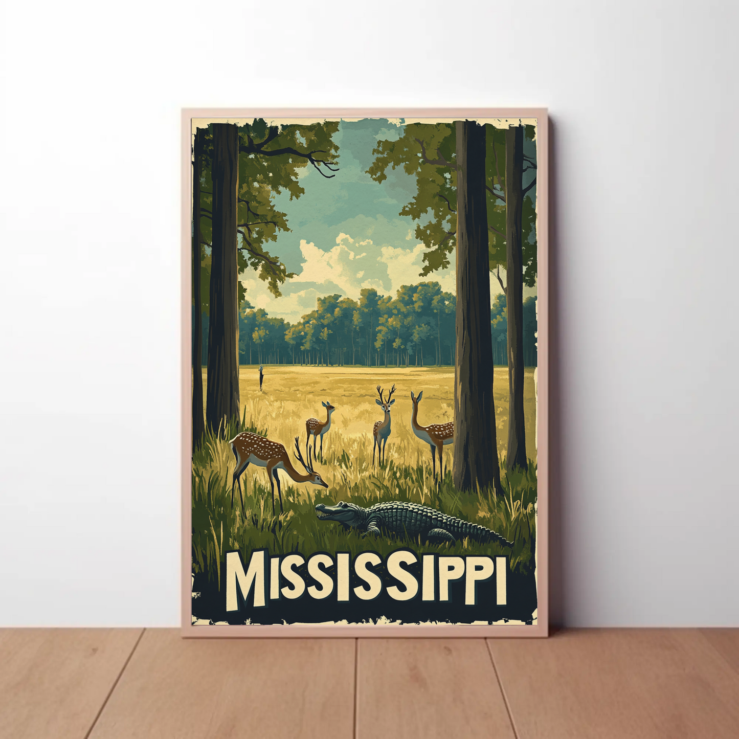 Mississippi Nature and Wildlife Poster
