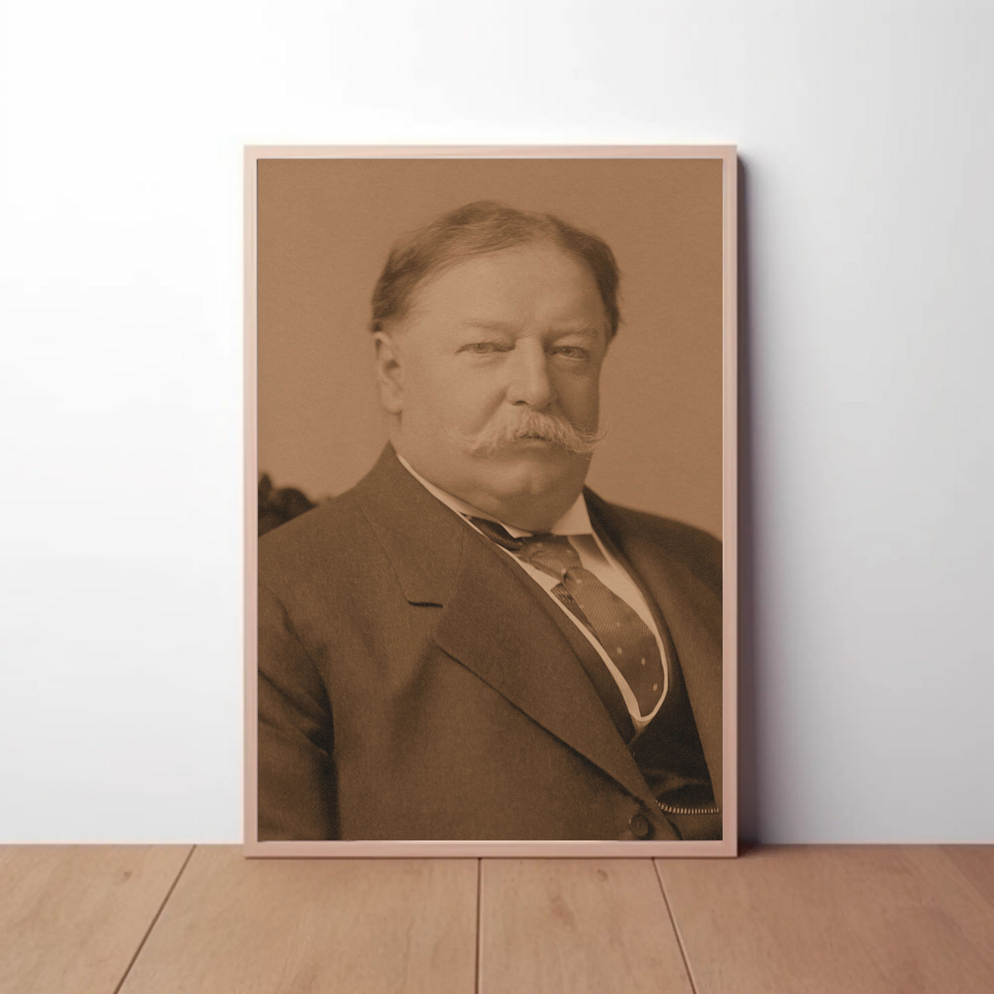 William Taft 27th President Sepia Photo