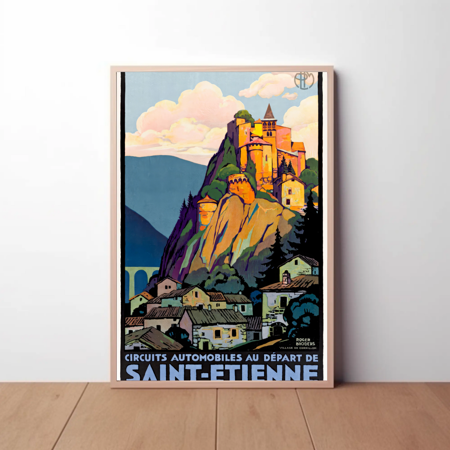 Saint-Étienne, France Poster