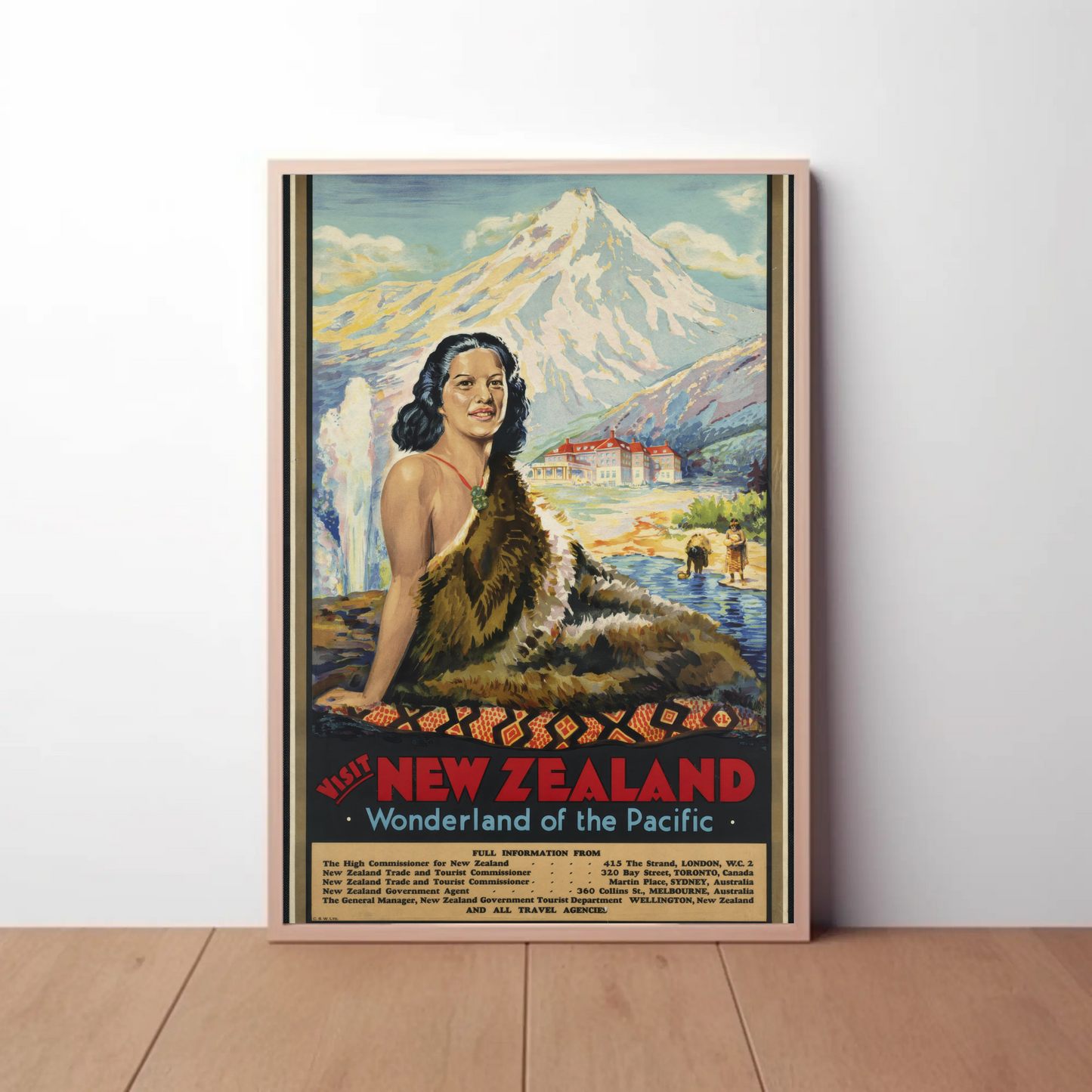 Visit New Zealand - Wonderland of the Pacific