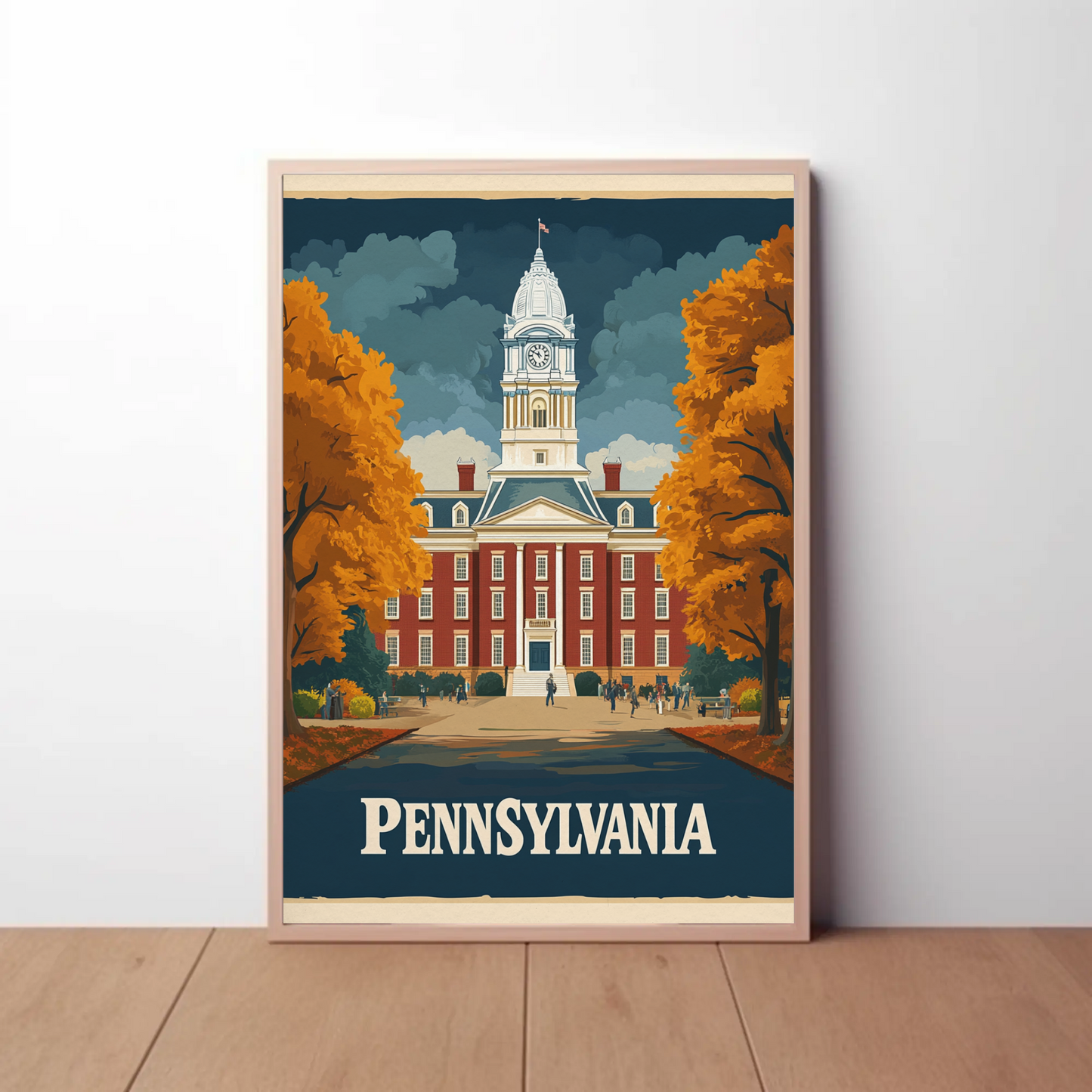 Pennsylvania Vintage Poster