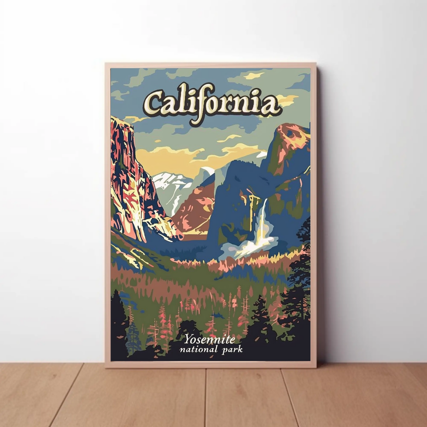 Yosemite National Park Poster