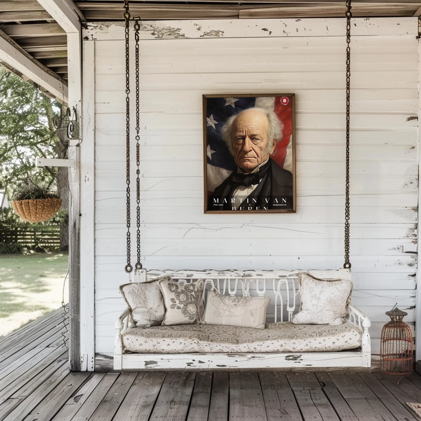 Martin Van Buren 8th President Of The United States Portrait