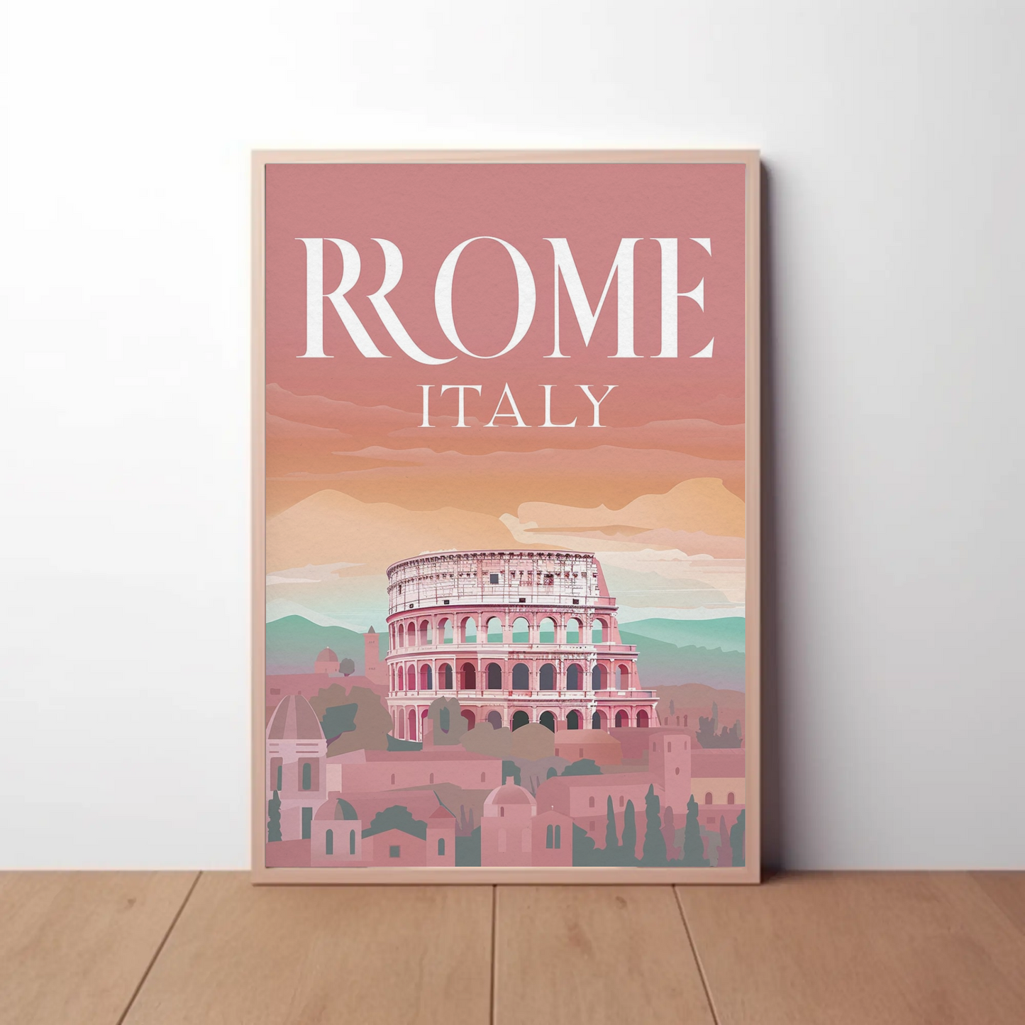 Rome: Colosseum Sunset