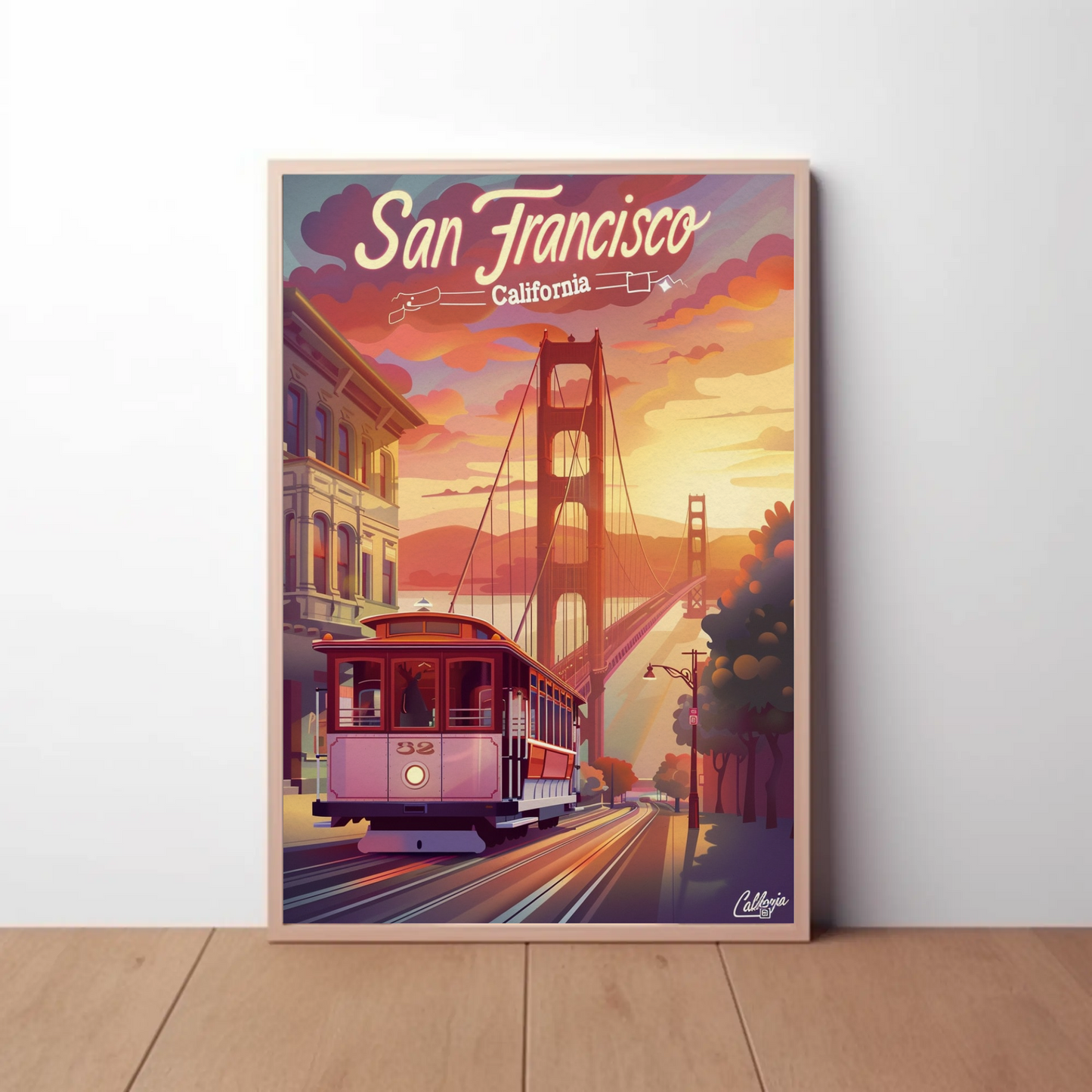 San Francisco Vintage Poster