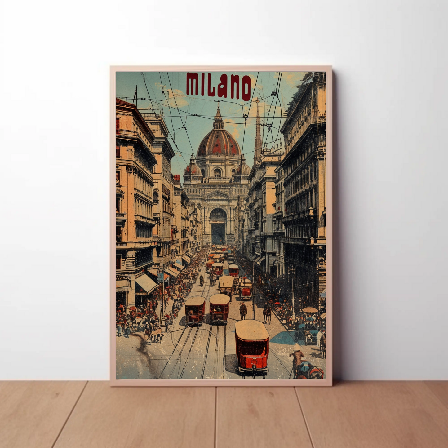 Milano Vintage Poster