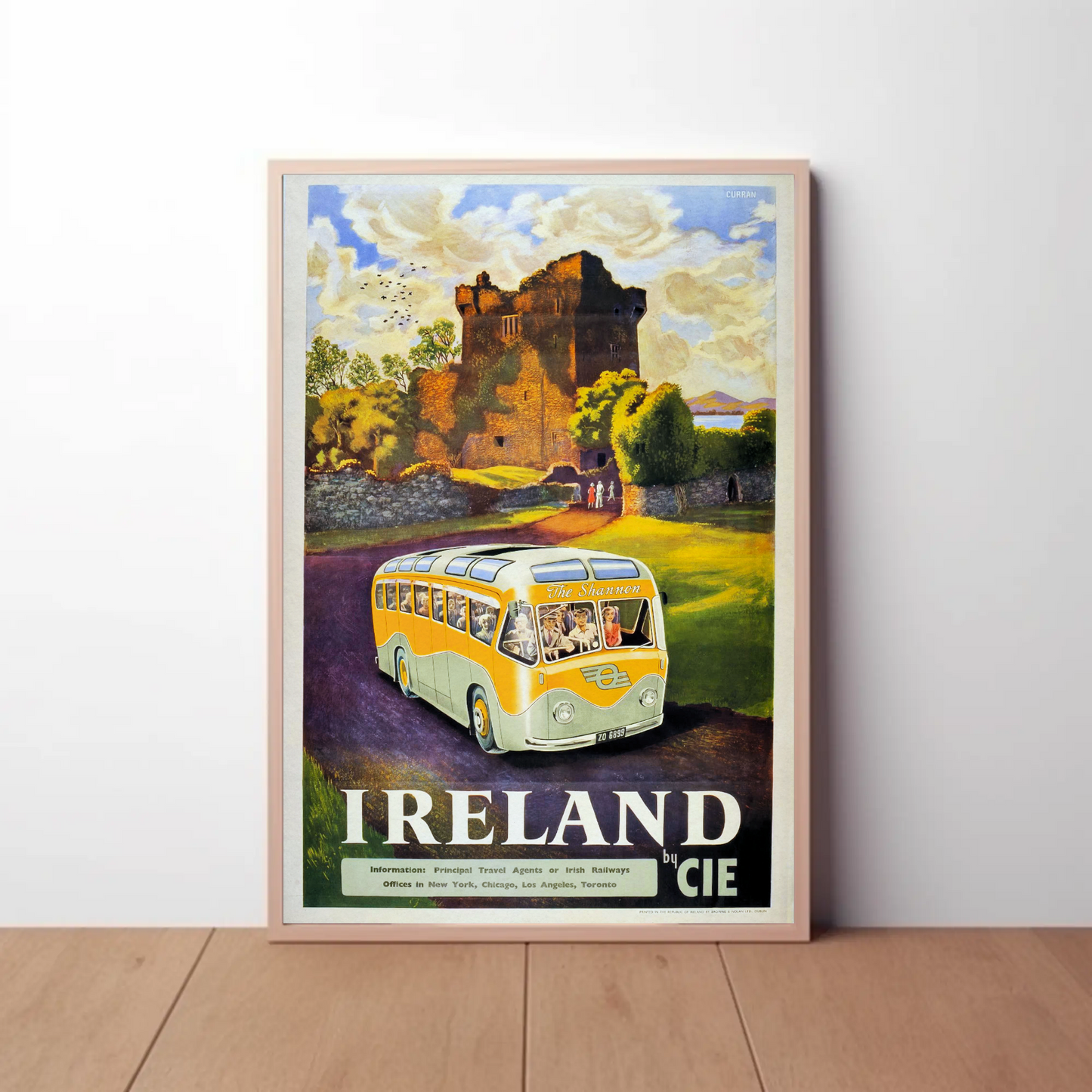 Ireland by CIE Vintage Poster