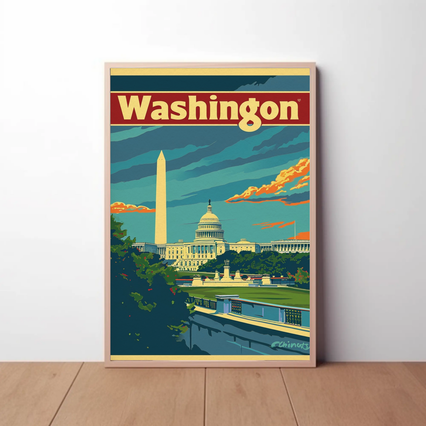 Washington Capitol and Monument