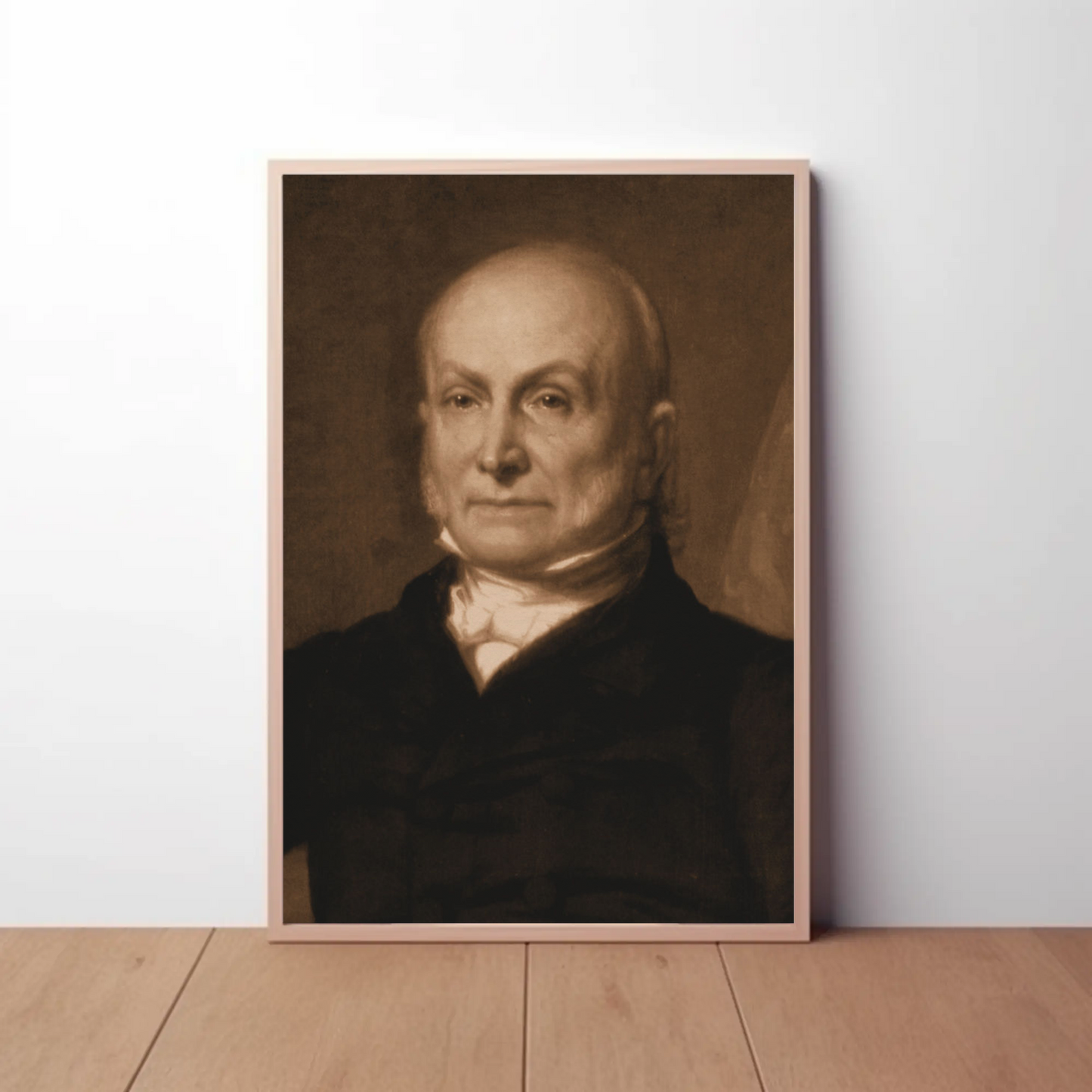 John Quincy Adams 6th President Sepia Photo