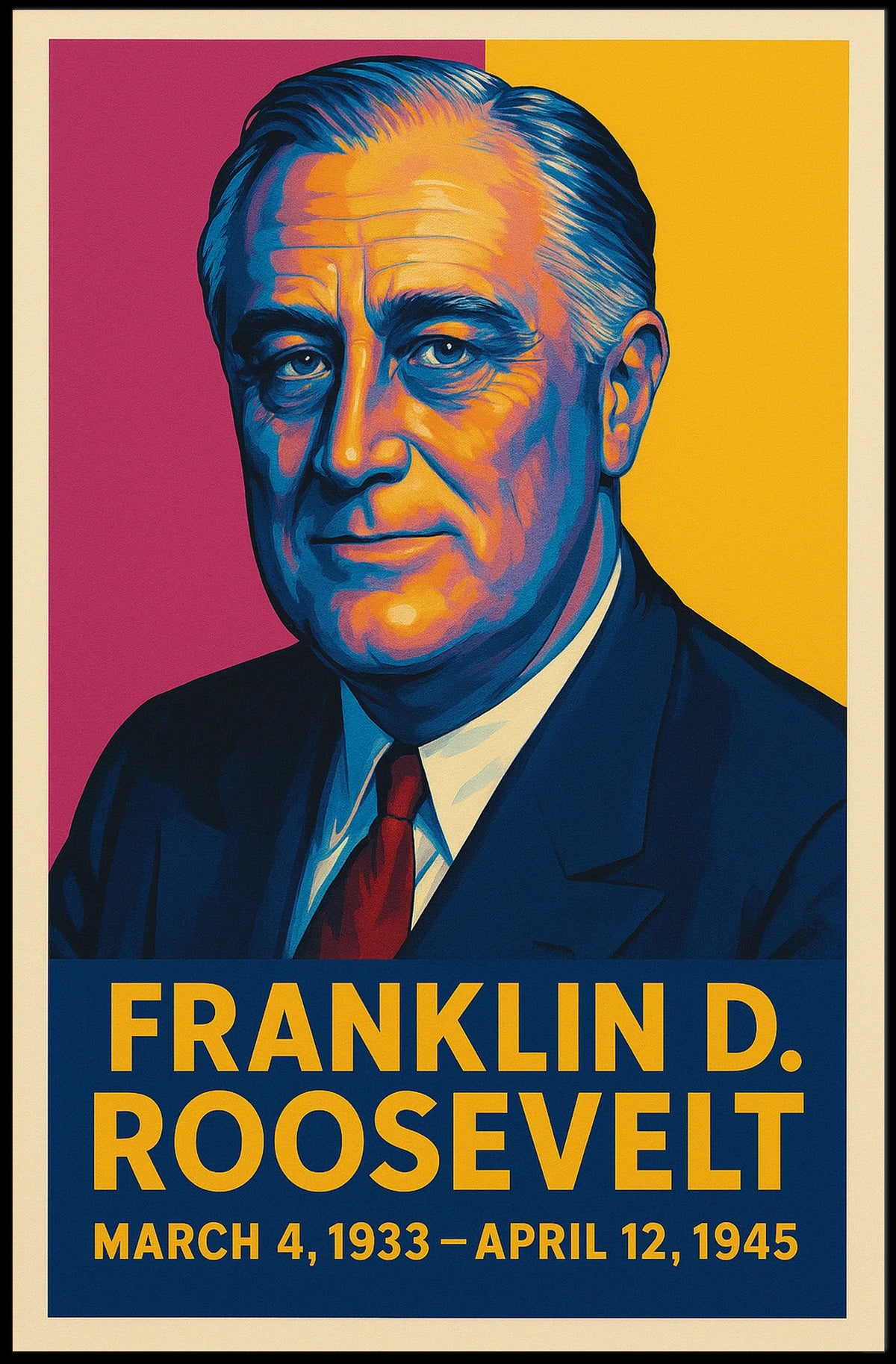 Franklin D. Roosevelt Poster