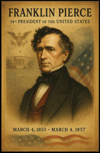 Franklin Pierce 14Th President Poster