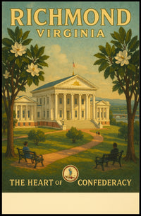 Richmond, Virginia: The Heart of the Confederacy Poster