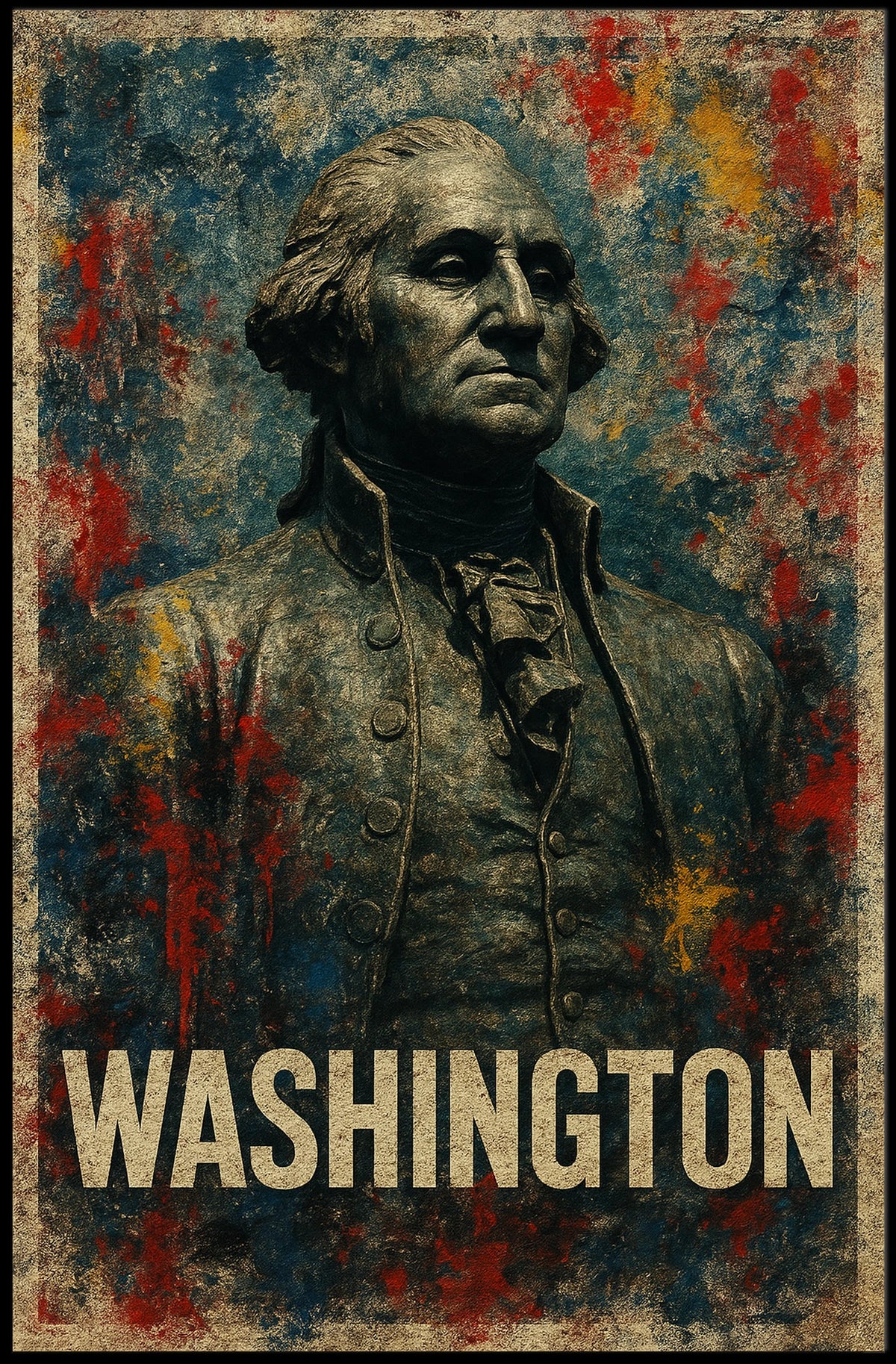 George Washington 1st President Poster
