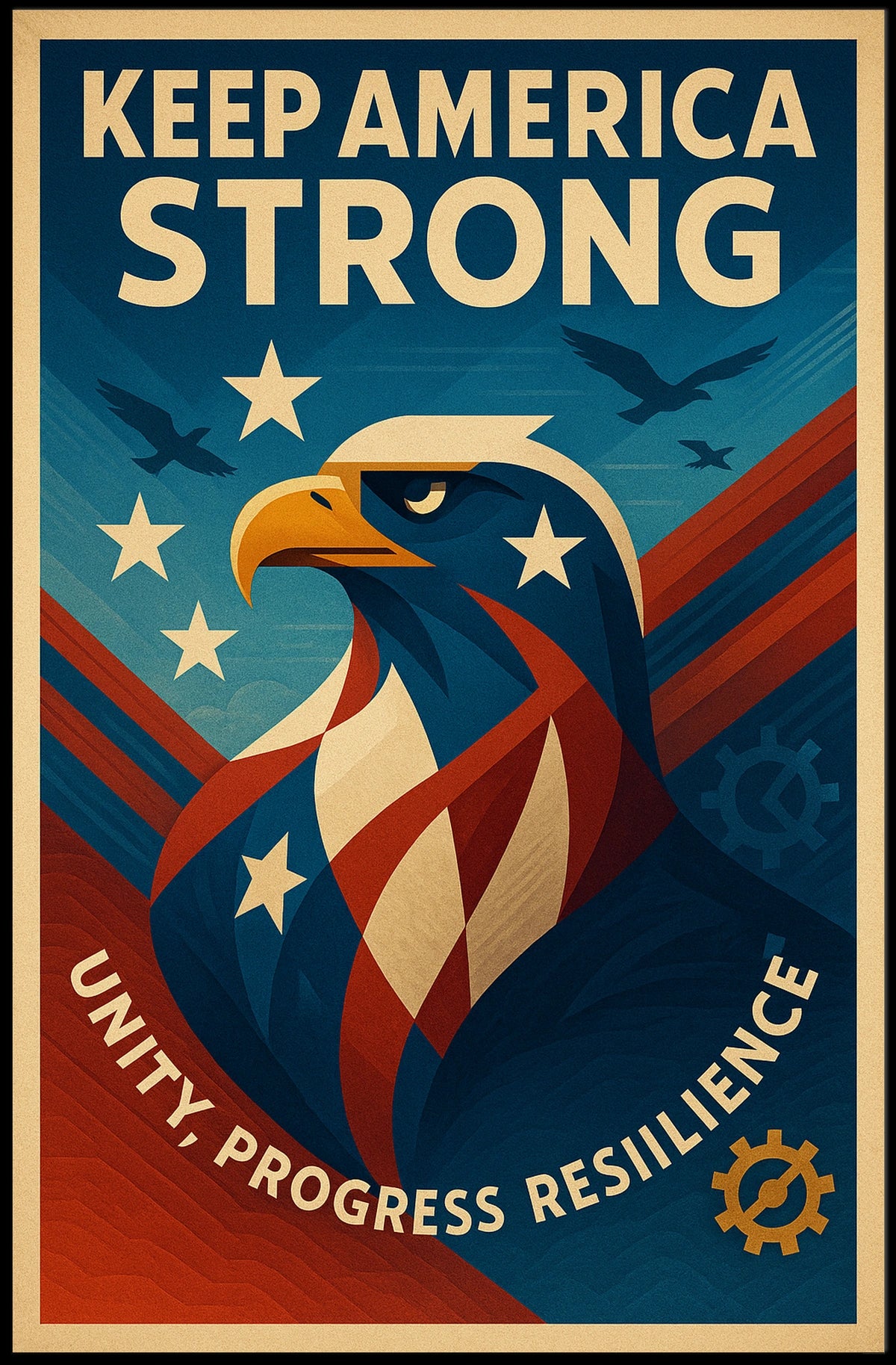 Keep America Strong Poster